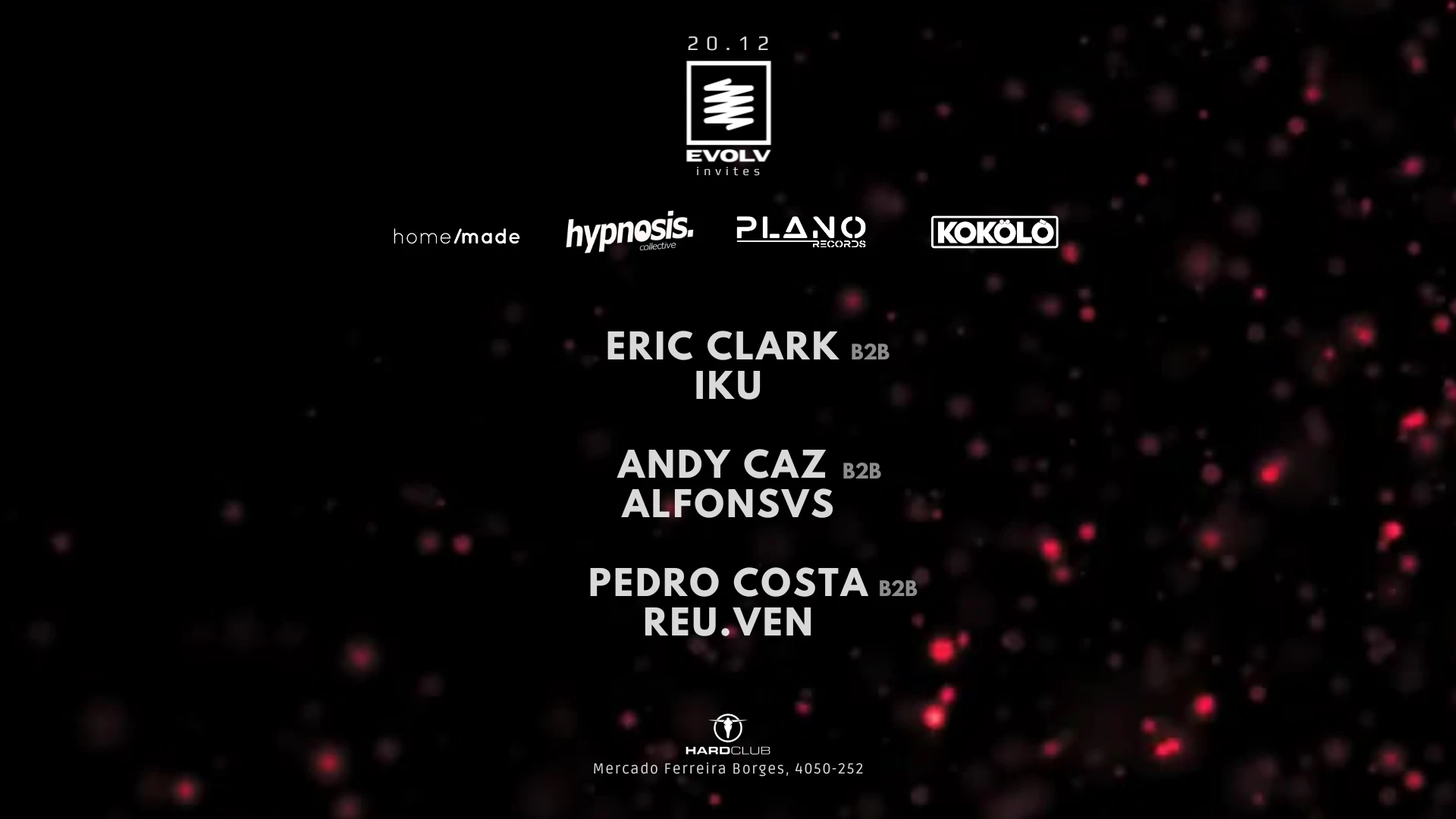 Evolv Invites : Hypnosis, Homemade, Kokolo, Plano Records Cover