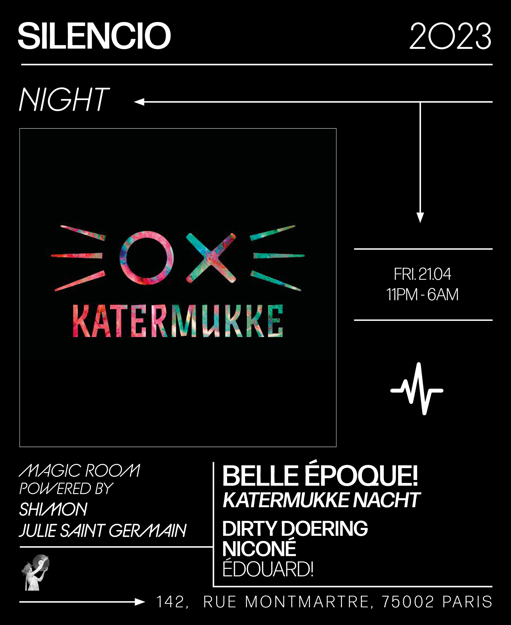 Belle Epoque! - Kattermukke Label Night Cover