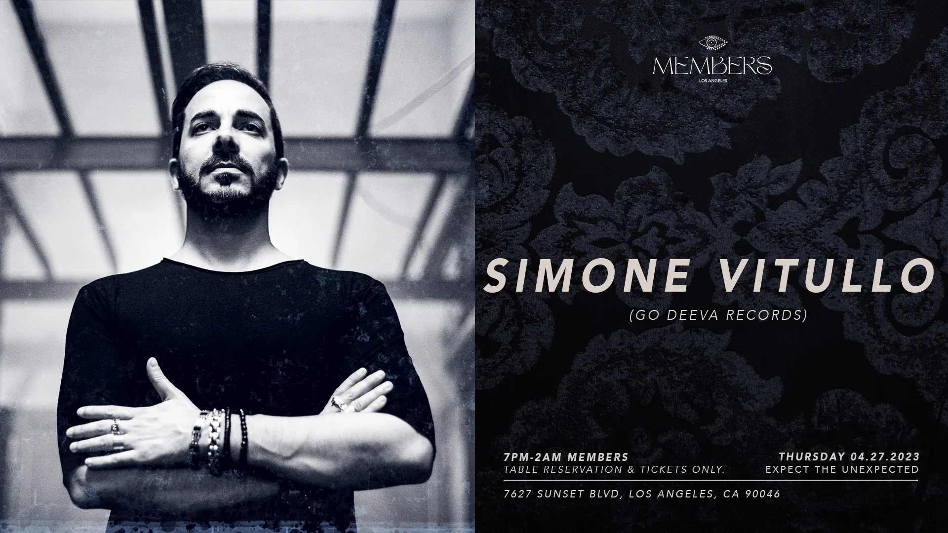 Simone Vitullo At Members Cover