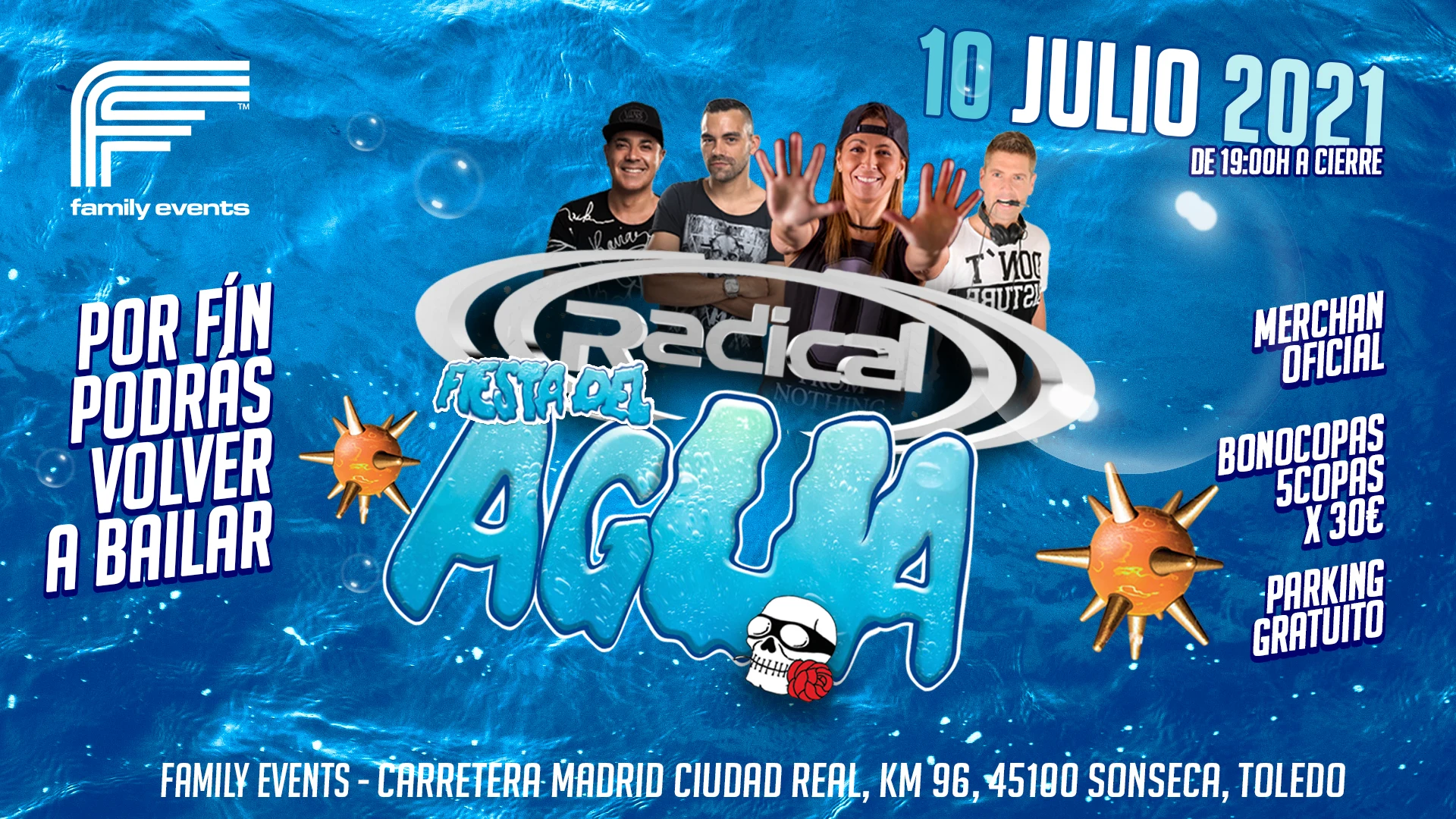 La Fiesta Del Agua 2021 - (( Radical )) Cover
