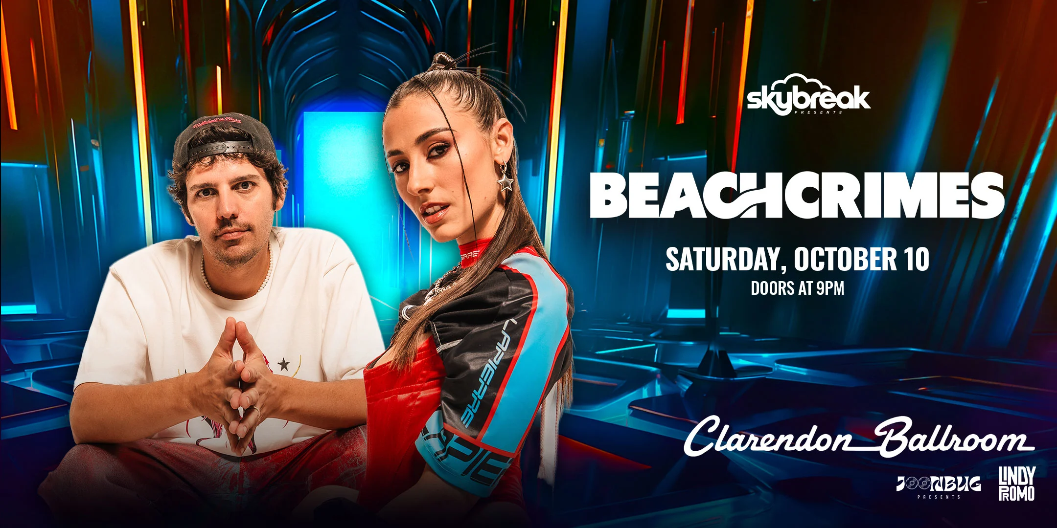 Beachcrimes At Clarendon Ballroom Cover