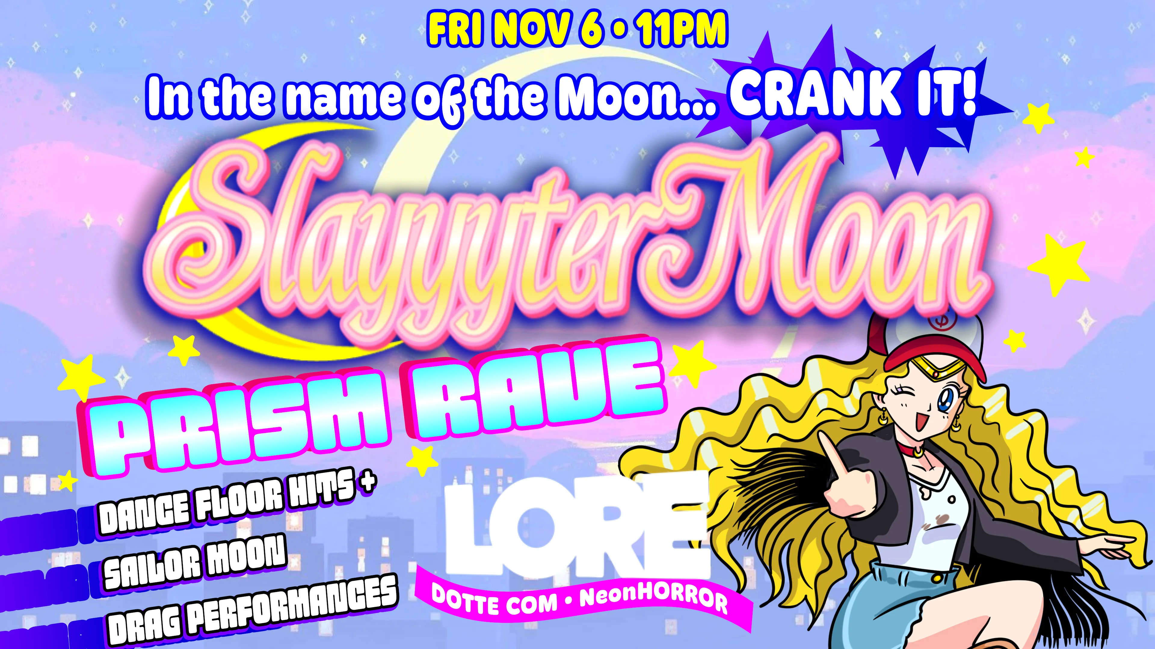 Slayyyter Moon: The Prism Rave Cover