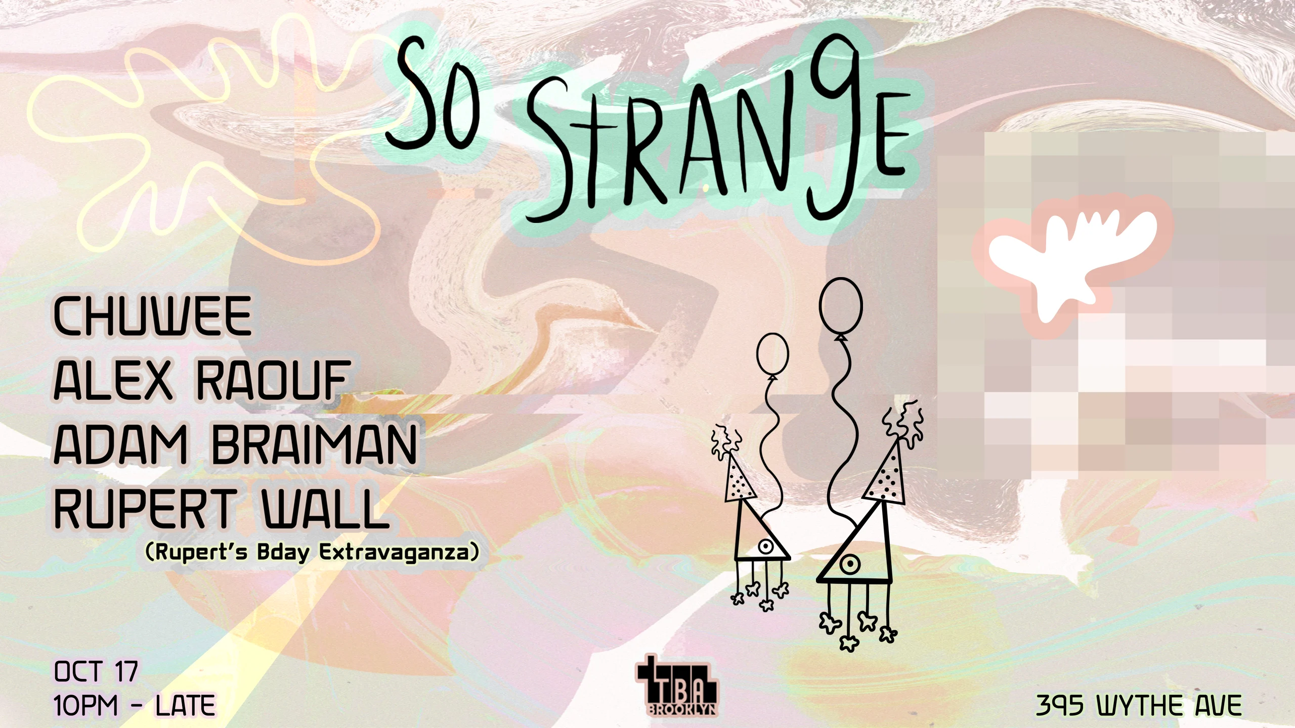 So Strange: Chuwee, Alex Raouf, Adam Braiman, Rupert Wall Cover