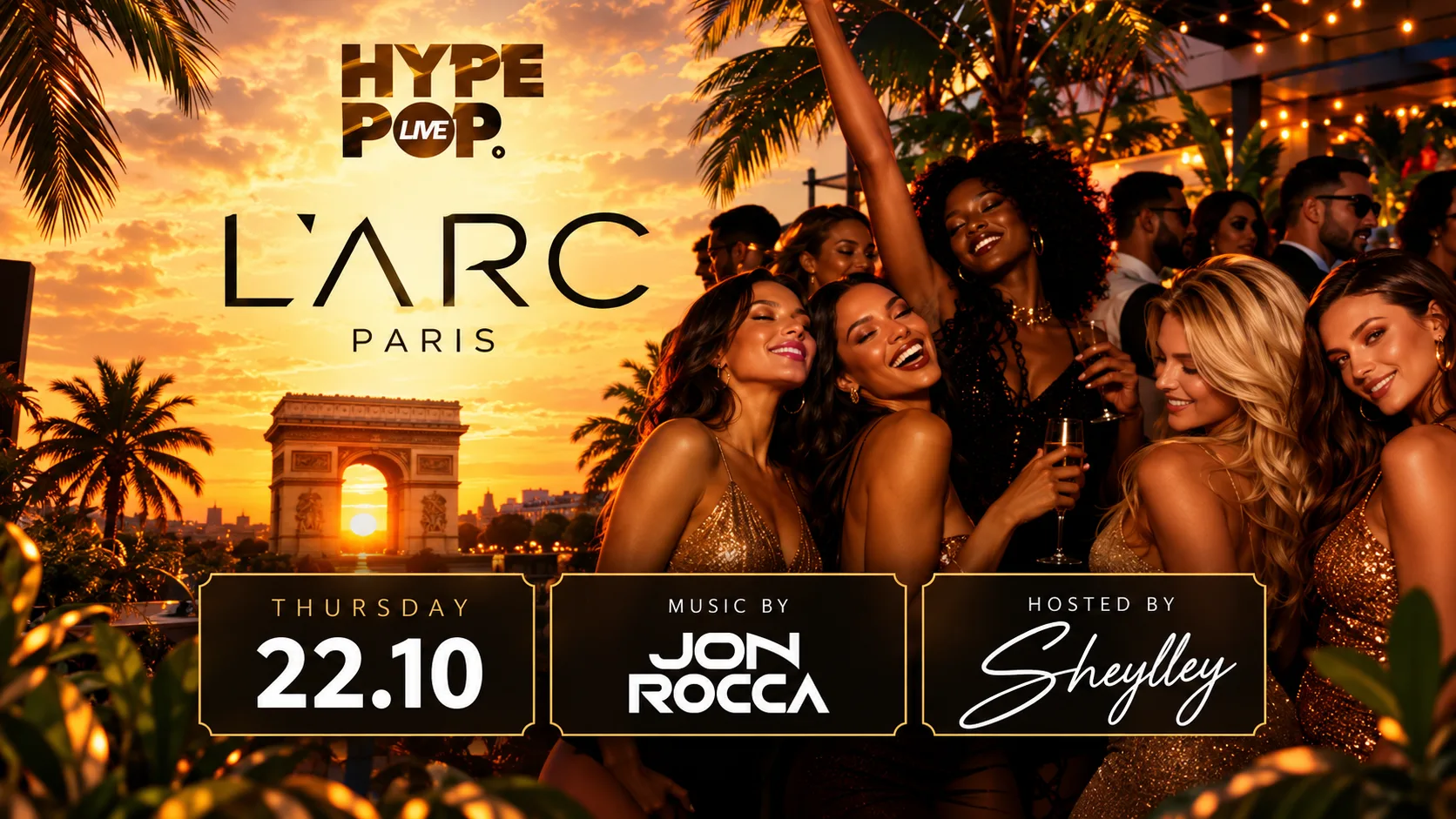 L'arc Paris - Jeudi 22 Octobre Cover