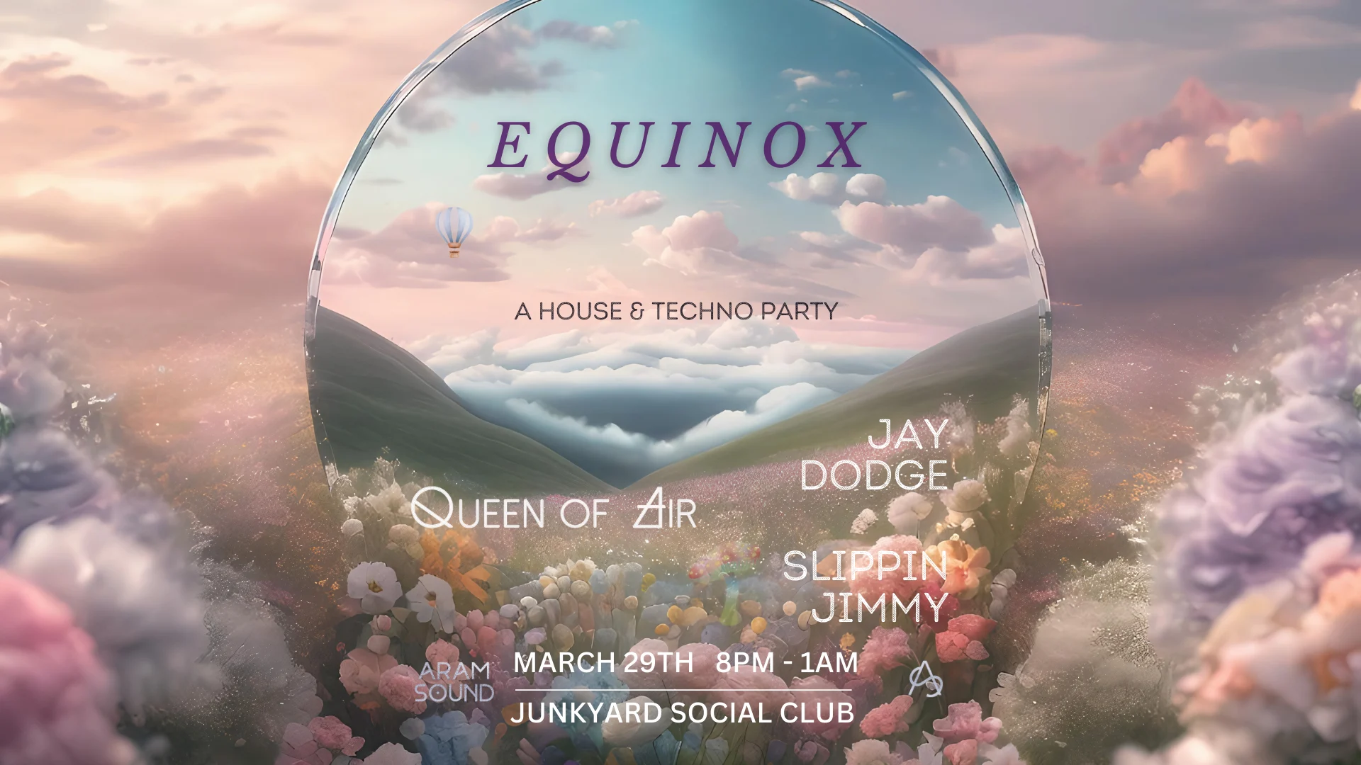 Equinox - A House & Techno Party Cover