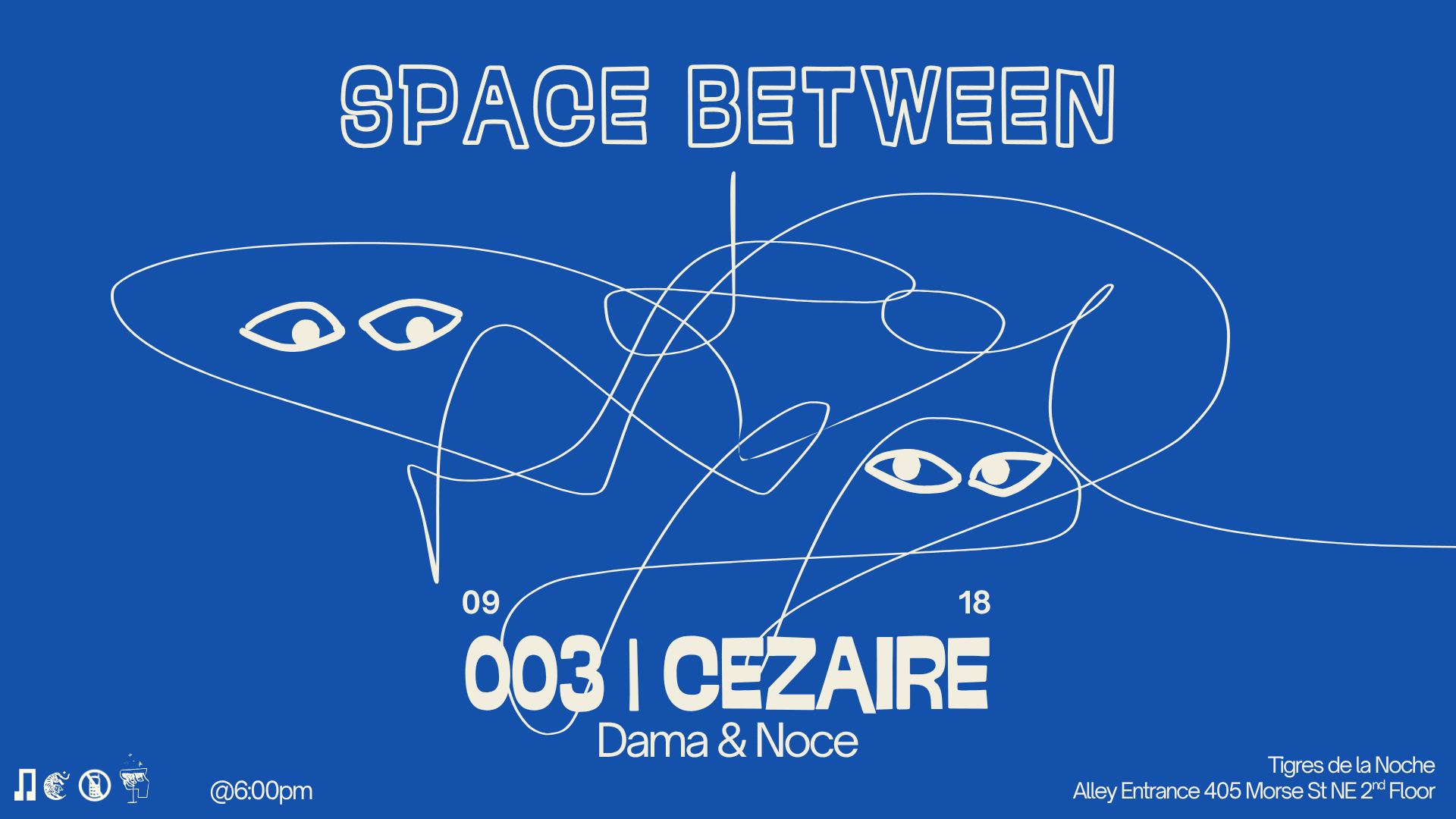 Space Between 003 W/ Cezaire, Dama & Noce Cover