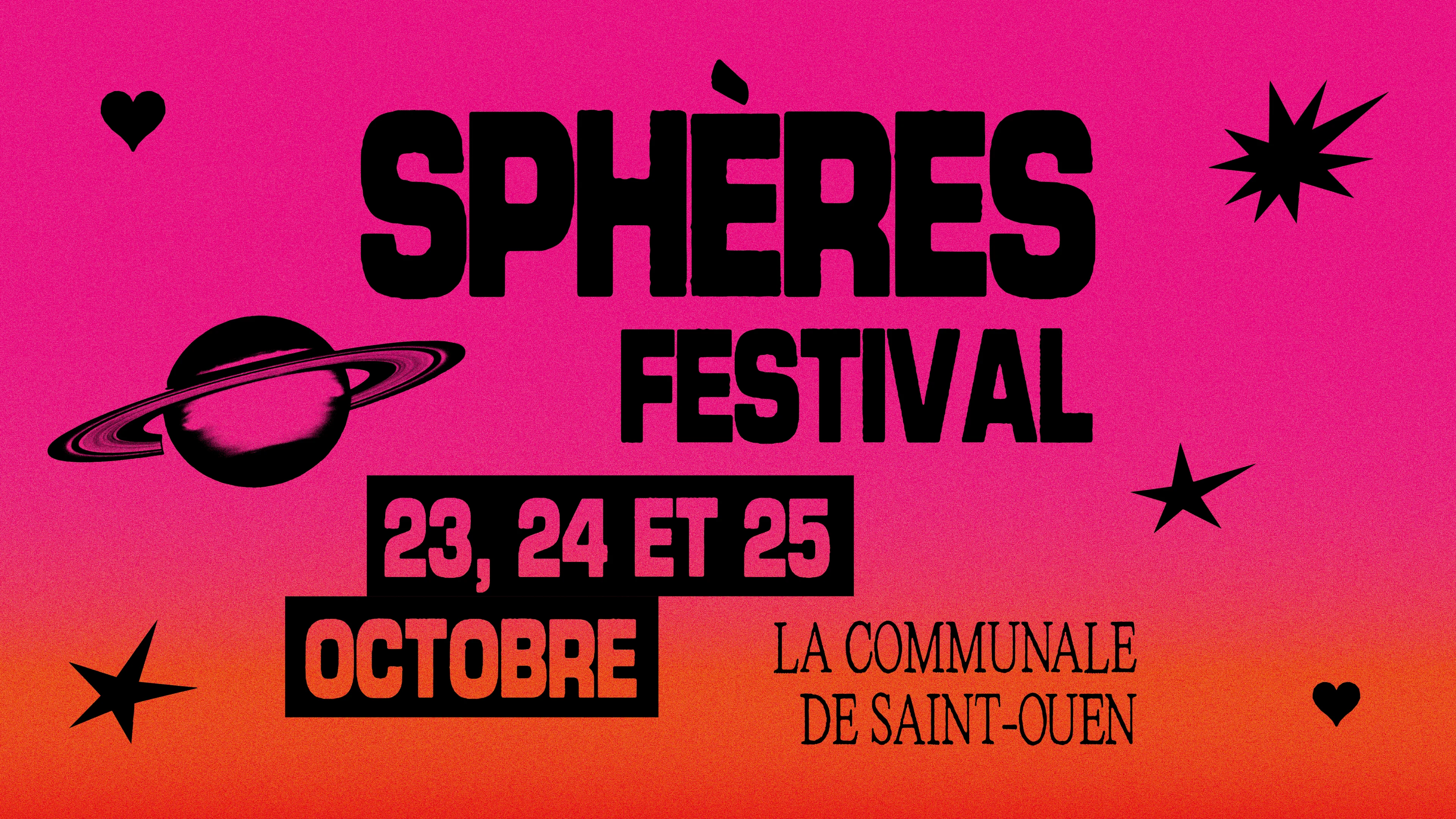 Sphères Festival 2026 Cover