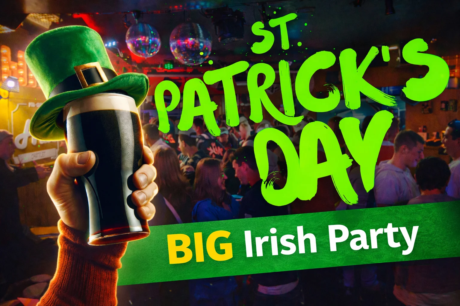 St Patrick : The Big Irish Party Cover