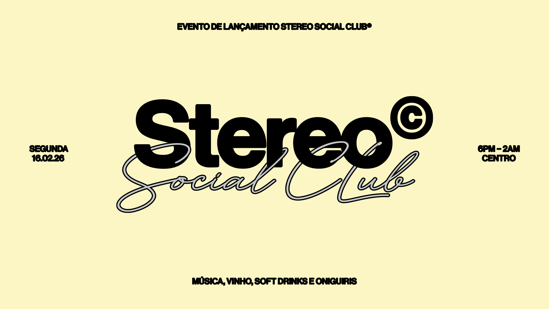 Stereo Social Club: Evento Especial De Lançamento Cover
