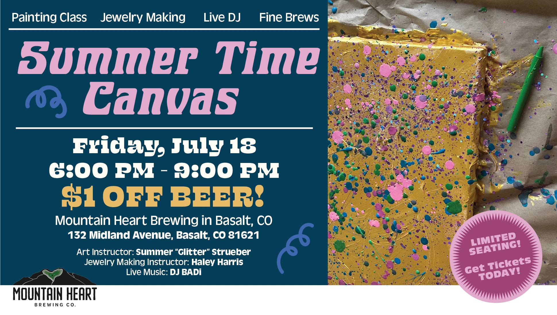 Summer Time Canvas Cover
