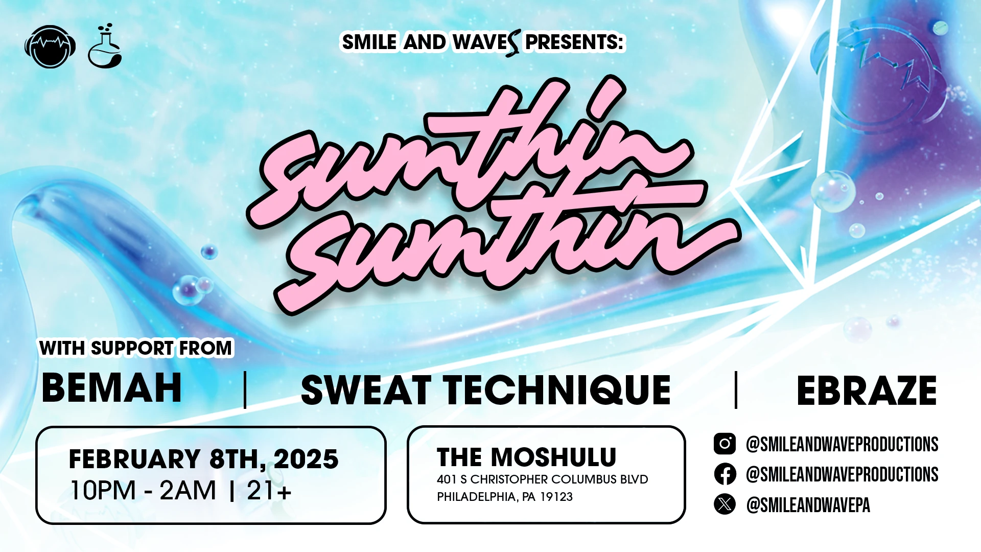 Sumthin Sumthin At Moshulu - Presented By Smile And Wave Cover