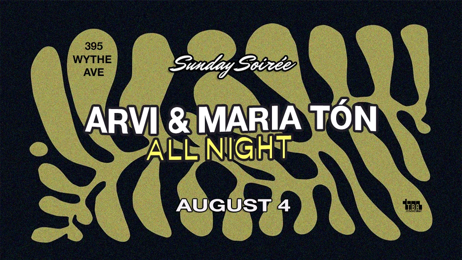 Sunday Soirée: Arvi & Maria Tón [All Night] Cover