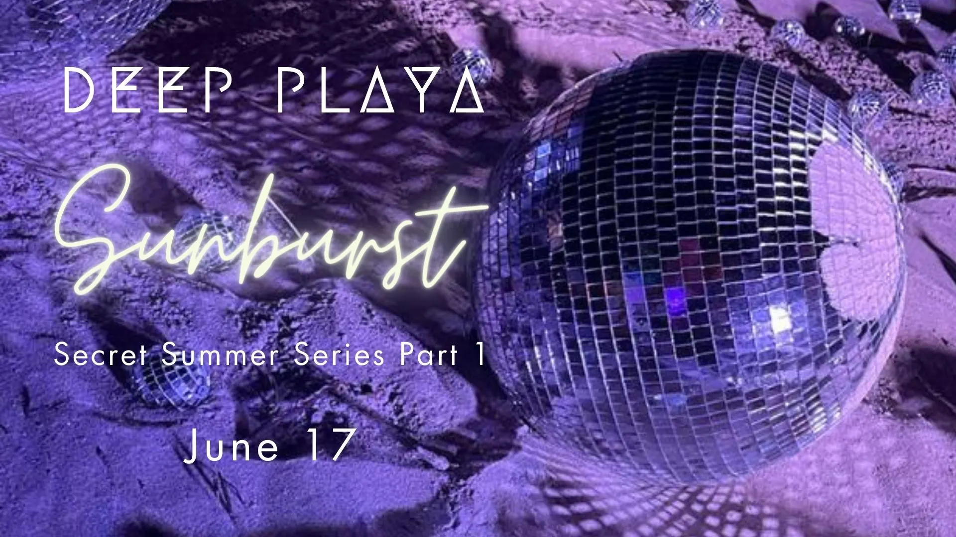 Deep Playa: Sunburst Cover