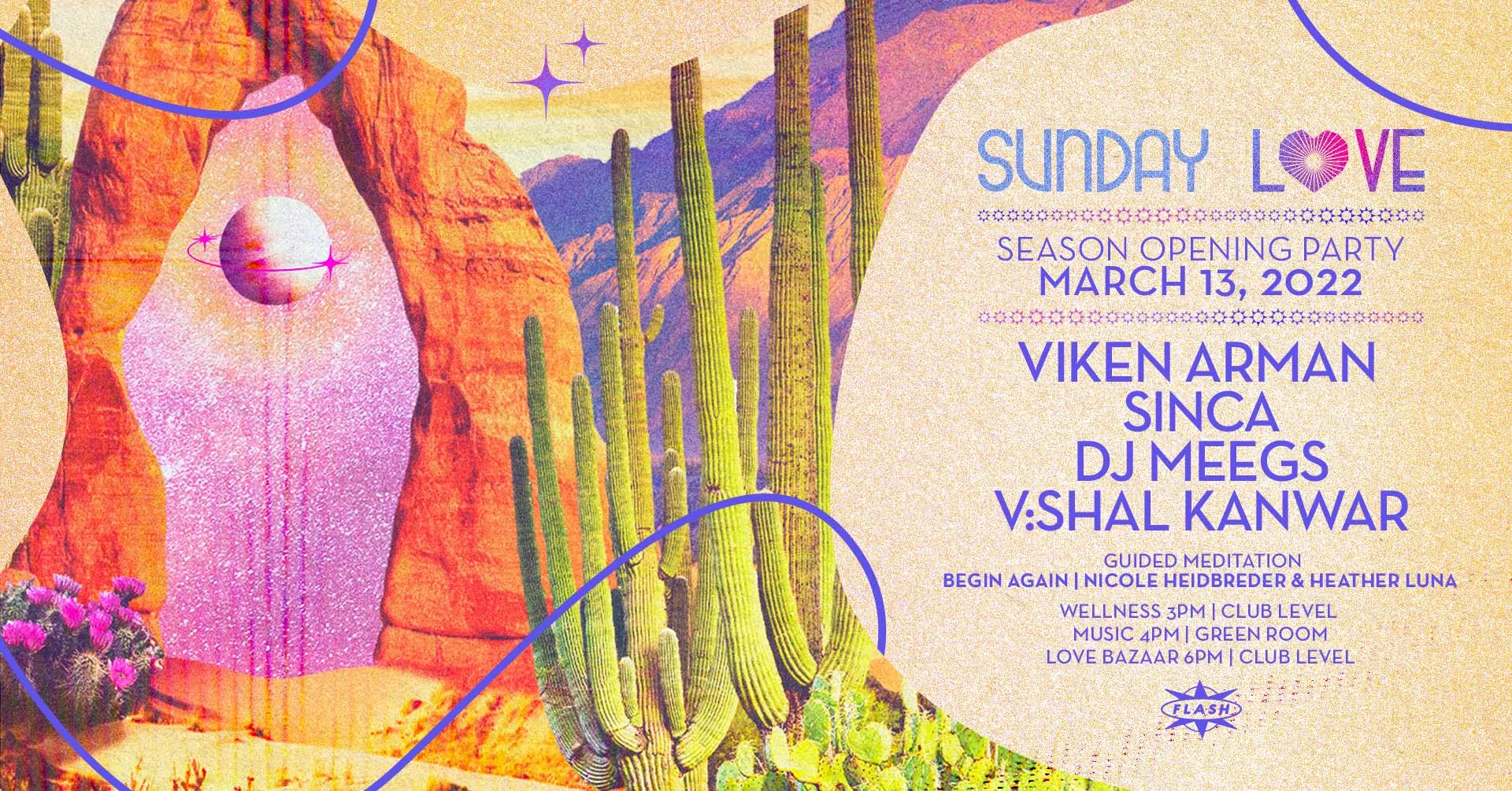 Sunday Love Season Opener: Viken Arman - Sinca Cover