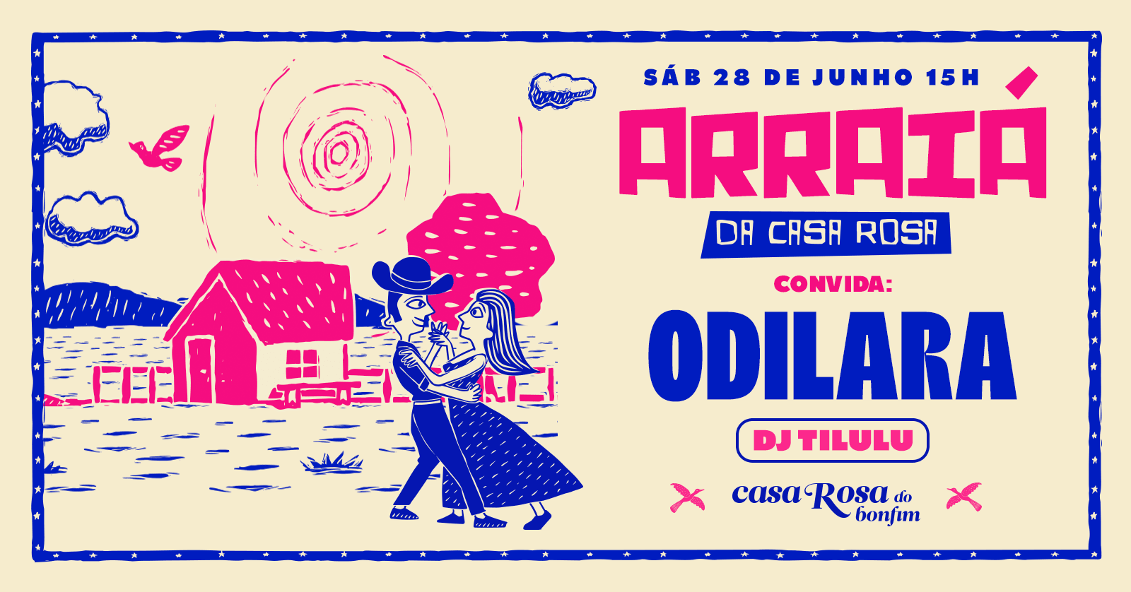 Arraiá Da Casa Rosa - Odilara E Dj Tilulu Cover