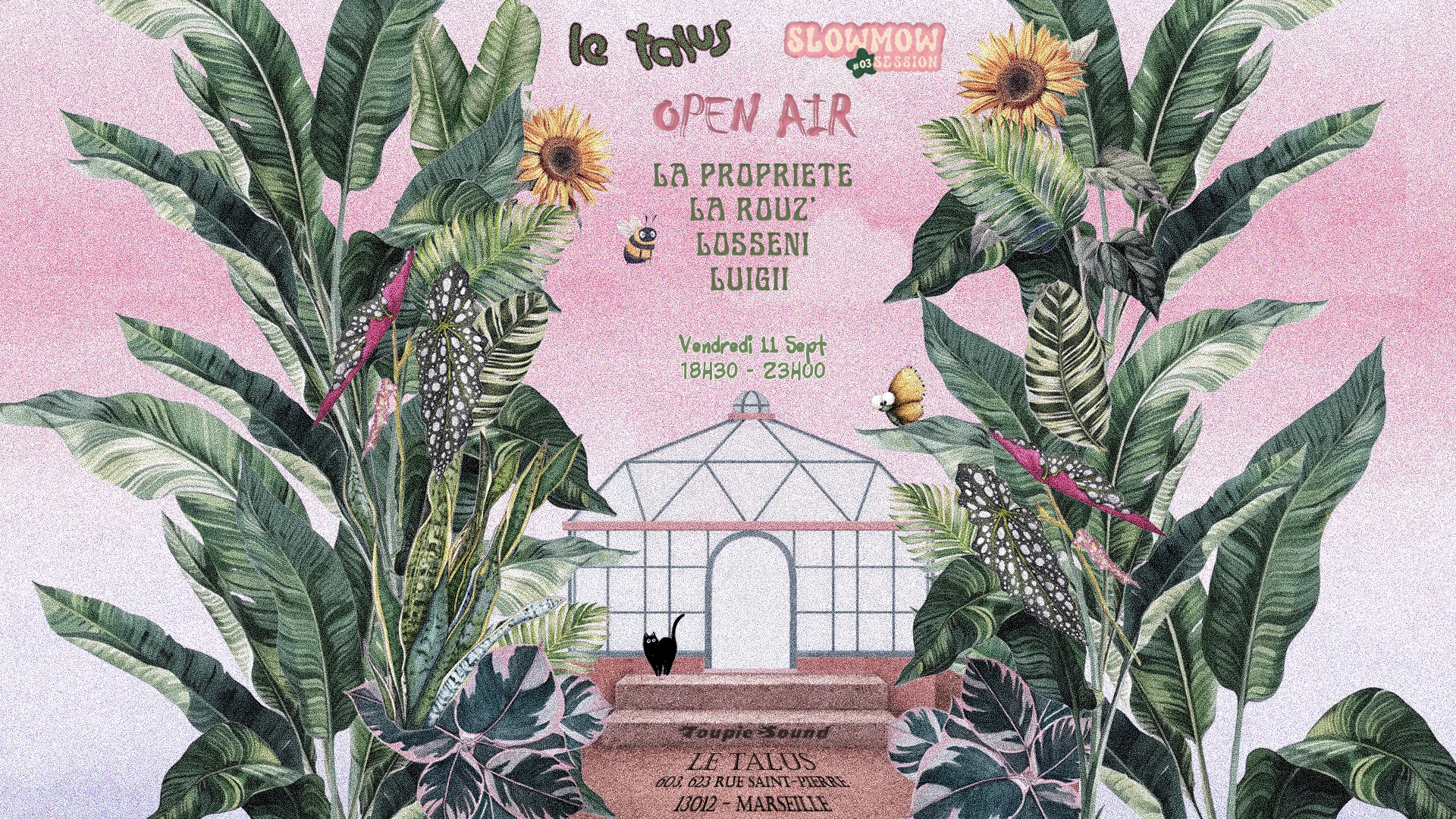 Open Air - Slowmow X Toupie @ Le Talus Cover