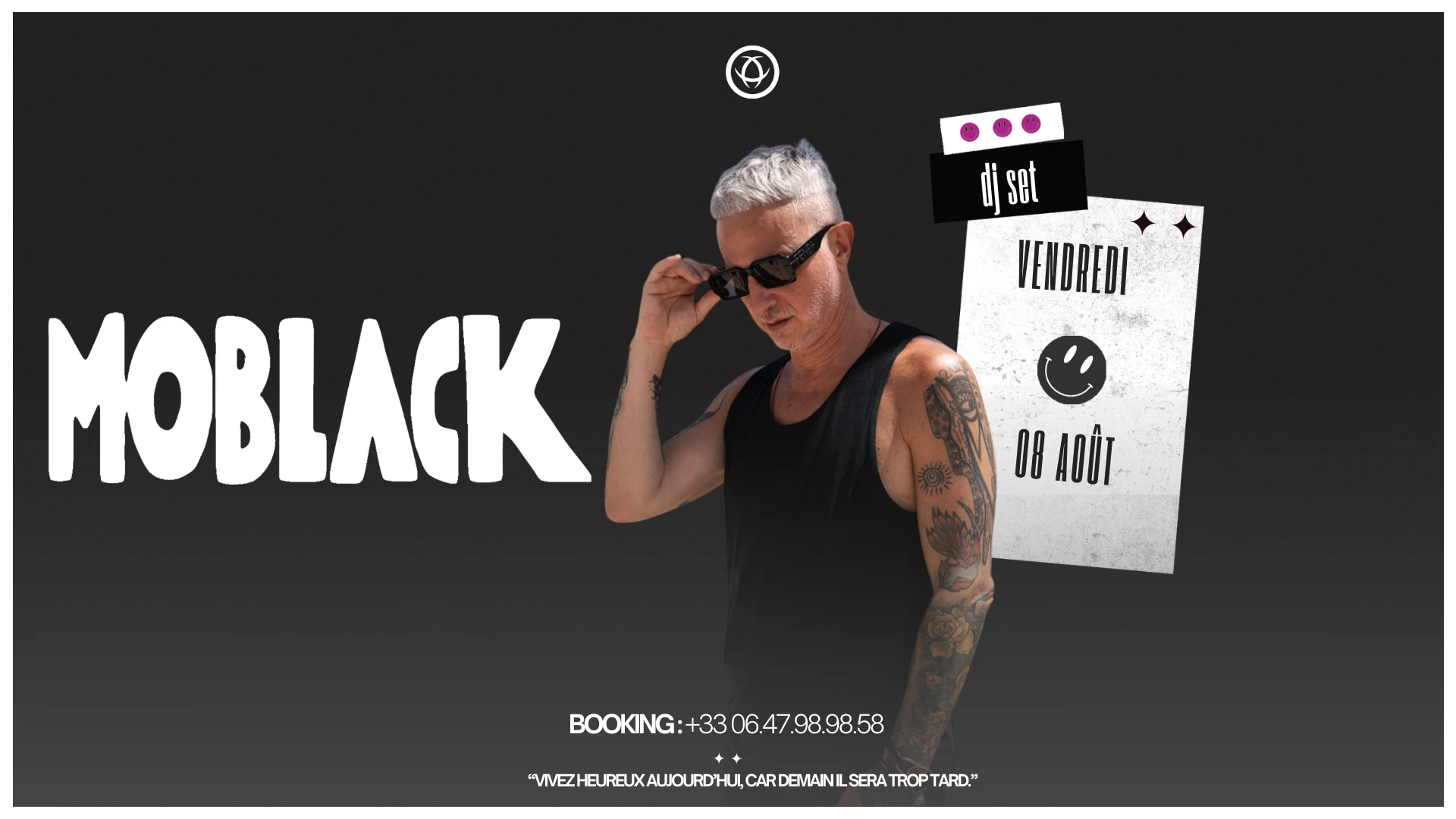Moblack - Vendredi 08 Août Cover