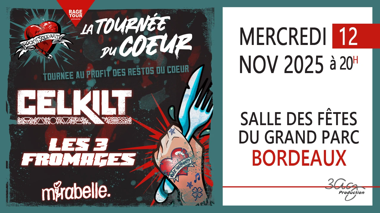 Tournée Du Coeur 2 - Bordeaux Cover