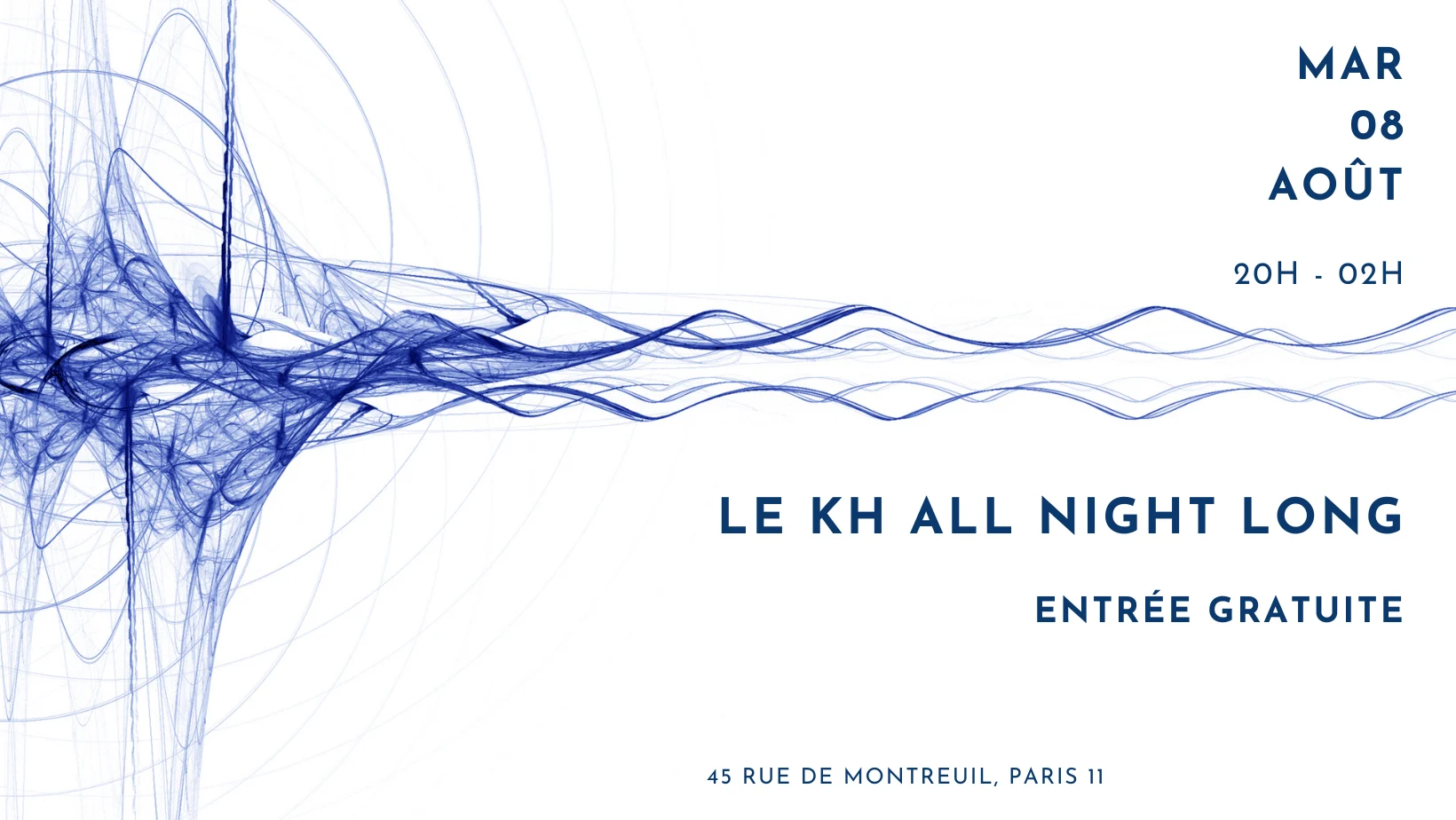 Le 45 Tours Invite Kh All Night Long Cover