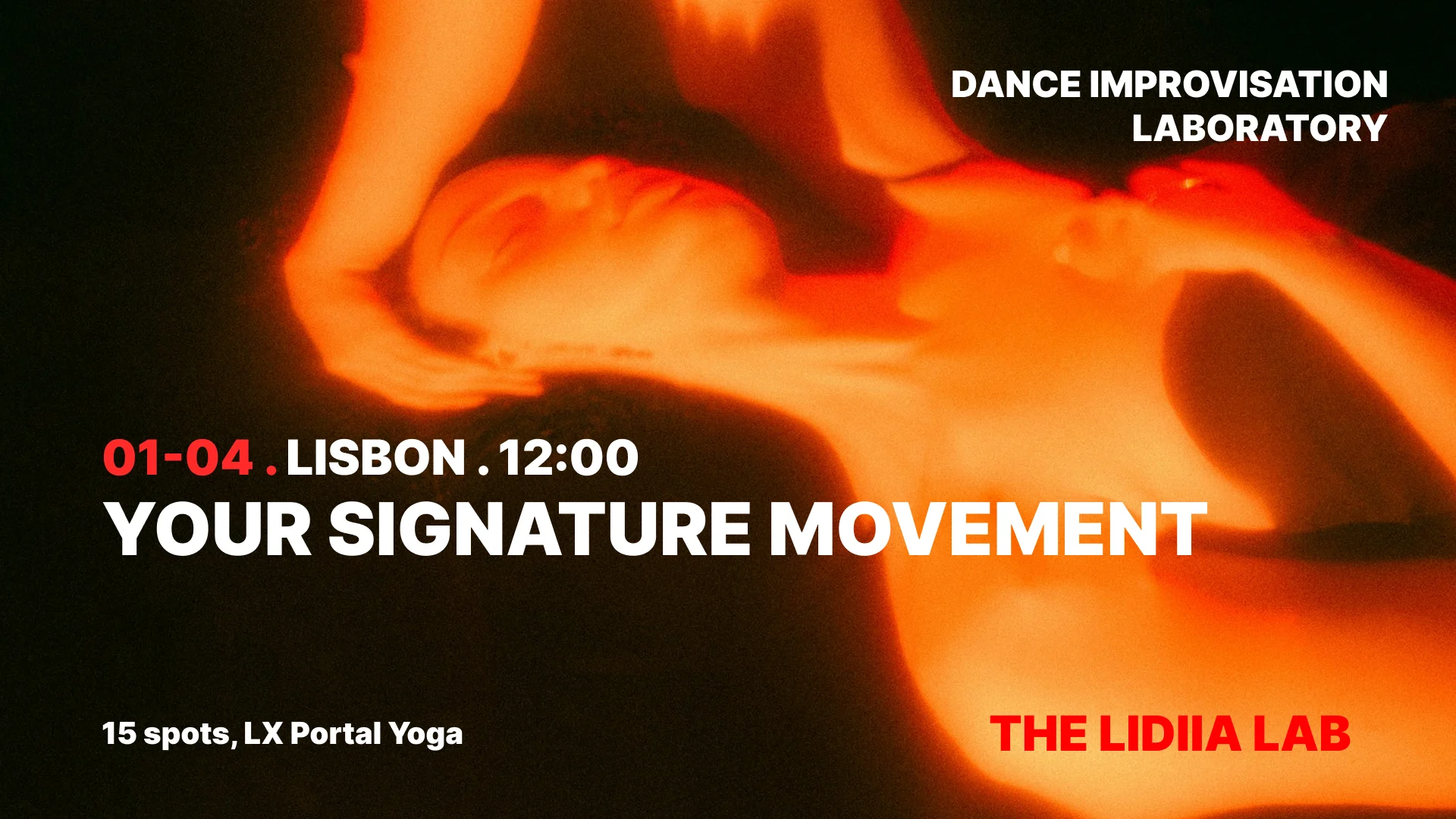 Dance Impro Lab Lisbon | Your Signature Movement Cover