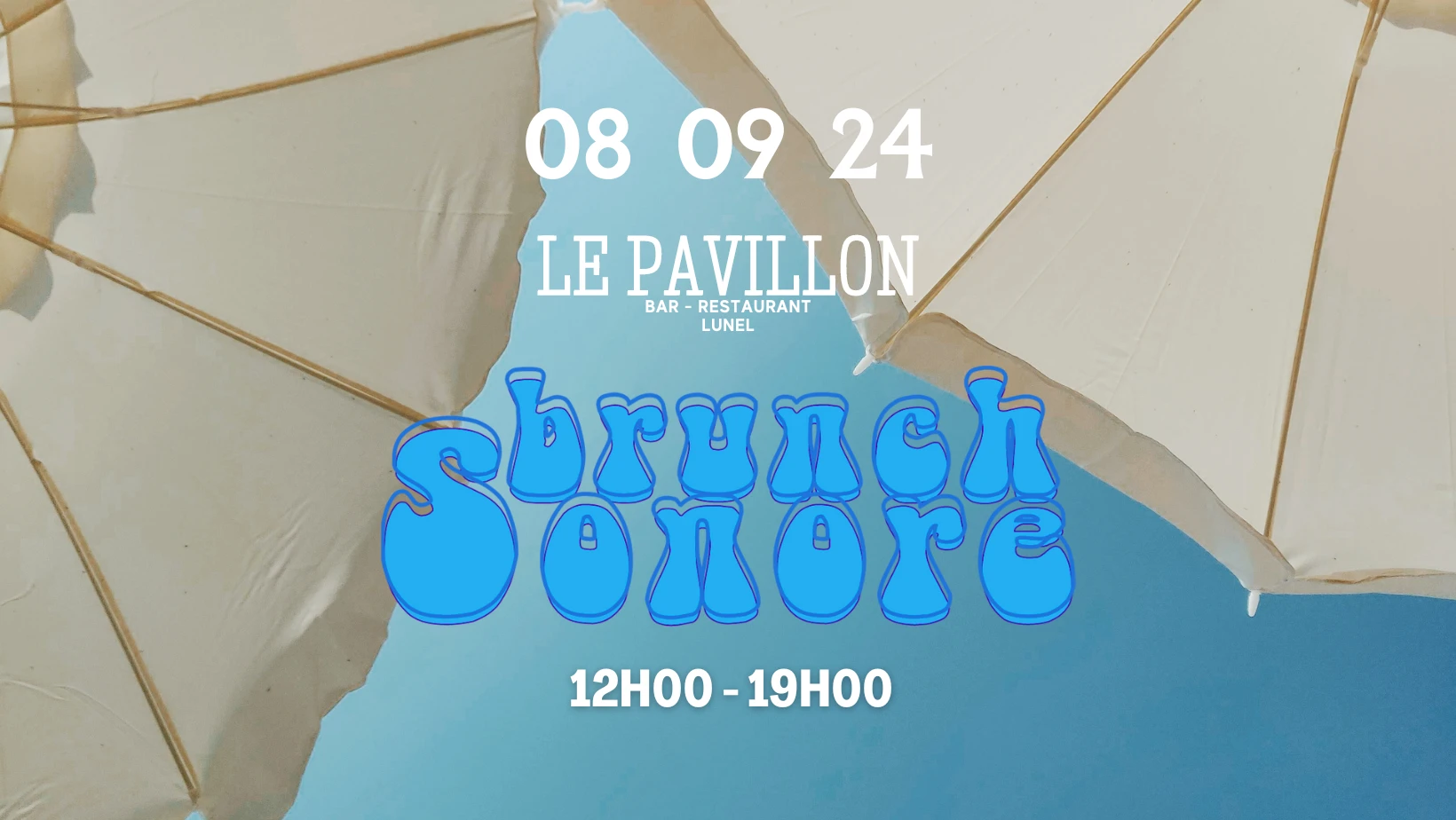 Le Pavillon X Brunch Sonore Cover