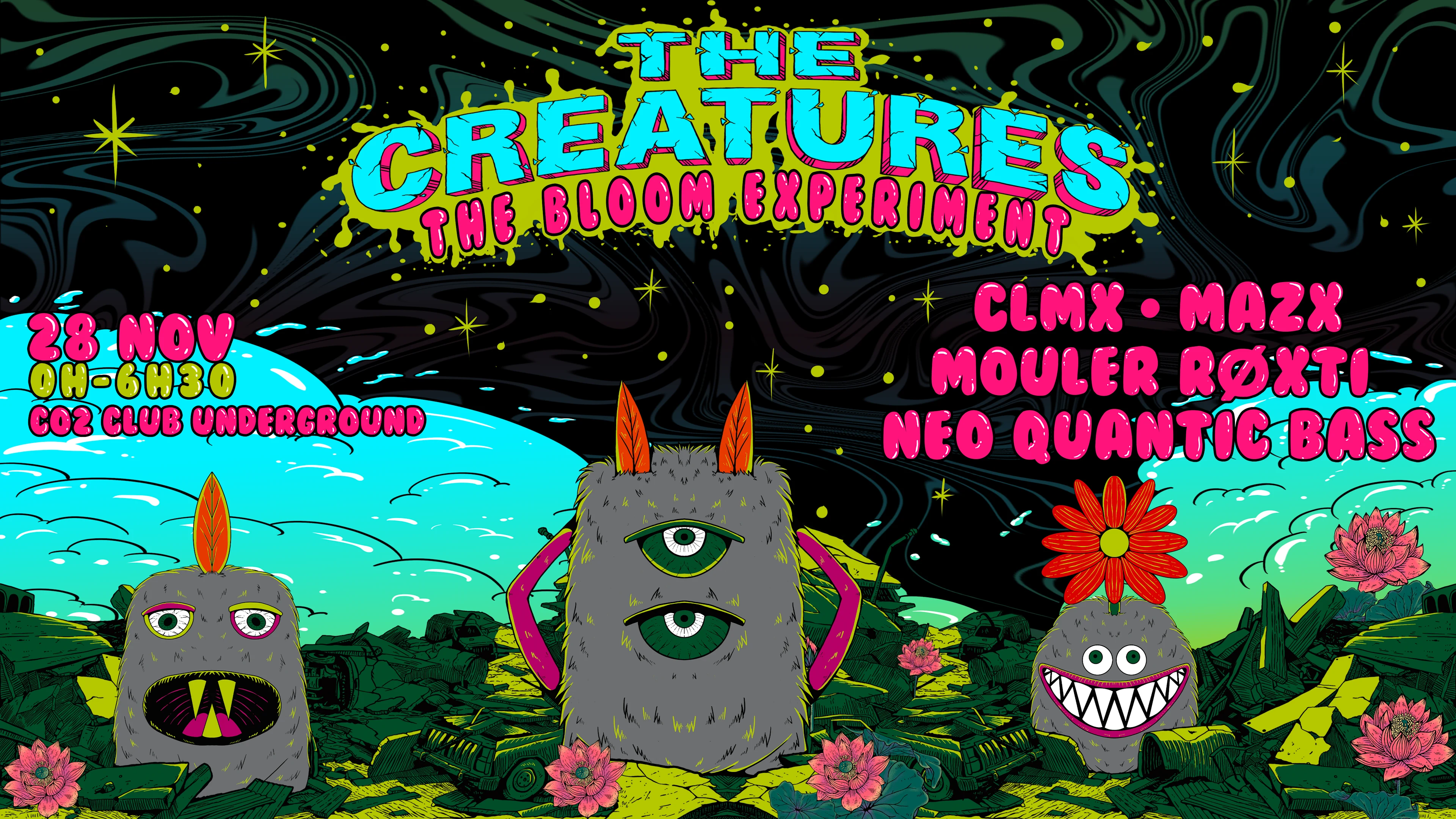 The Bloom Experiment : The Creatures Cover