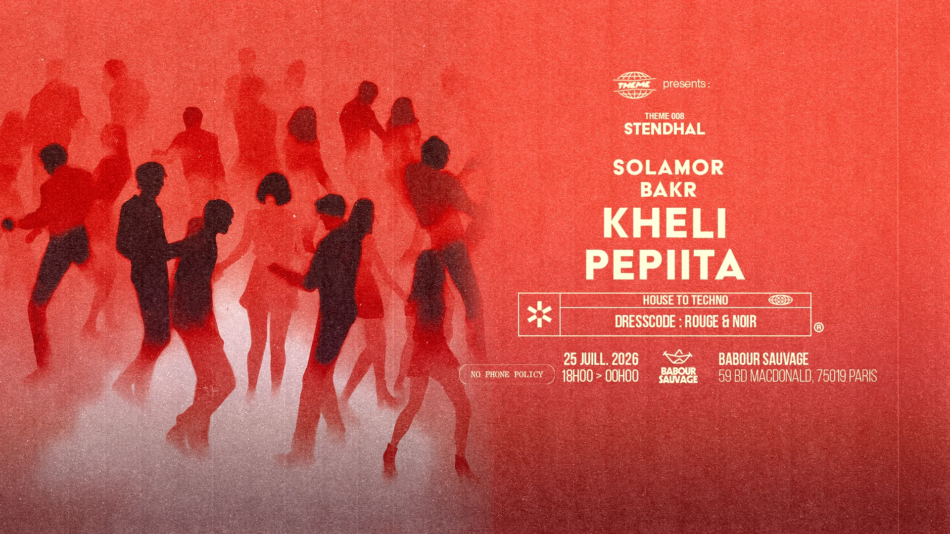Kheli - Pepiita - Babour Sauvage - Theme 008 - Stendhal Cover