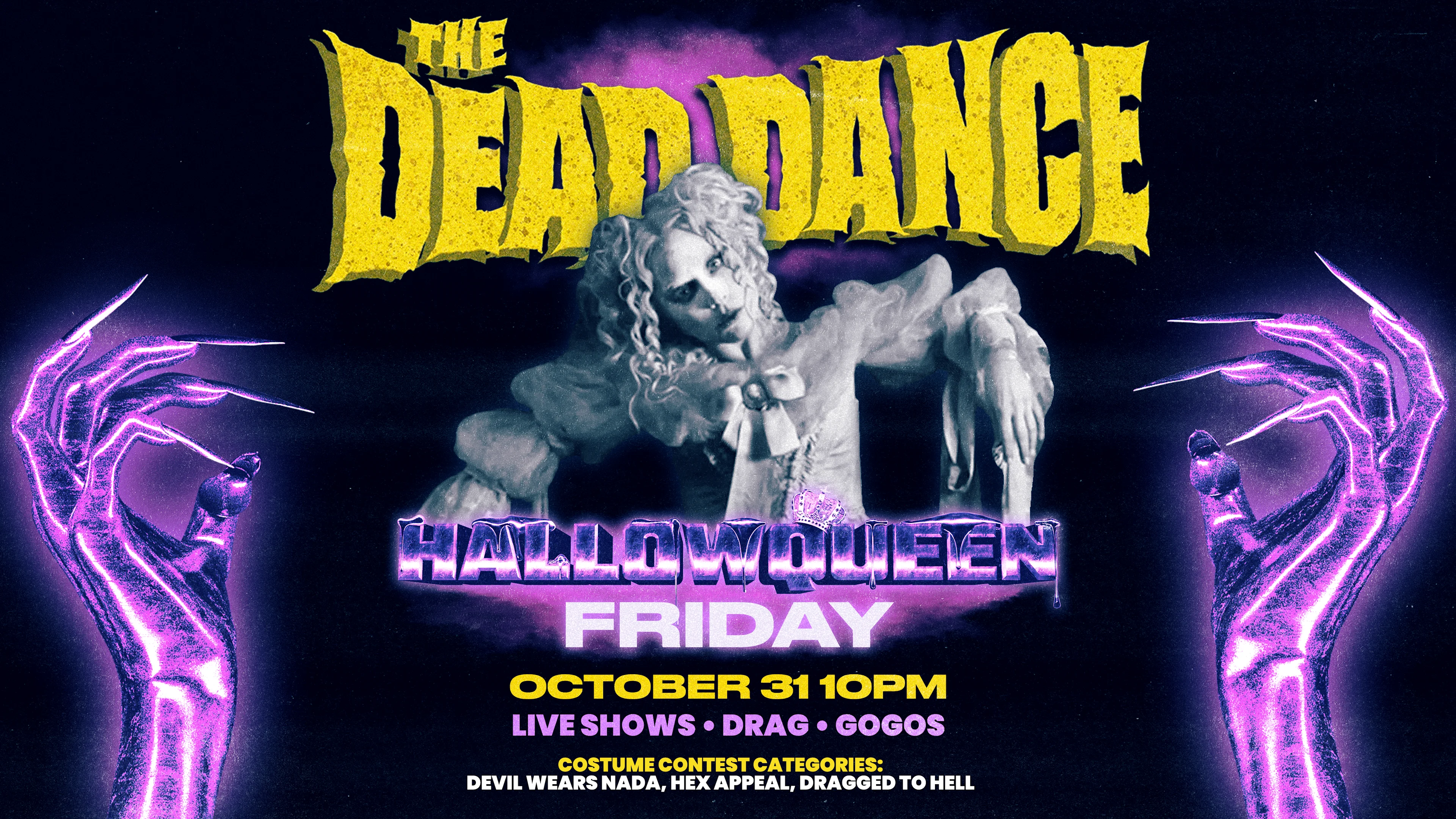 Hallowqueen Friday: The Dead Dance Cover