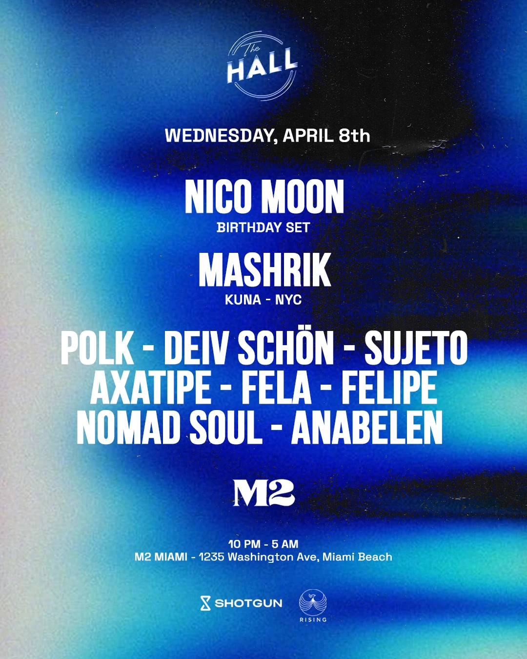 The Hall Showcase Miami Cover
