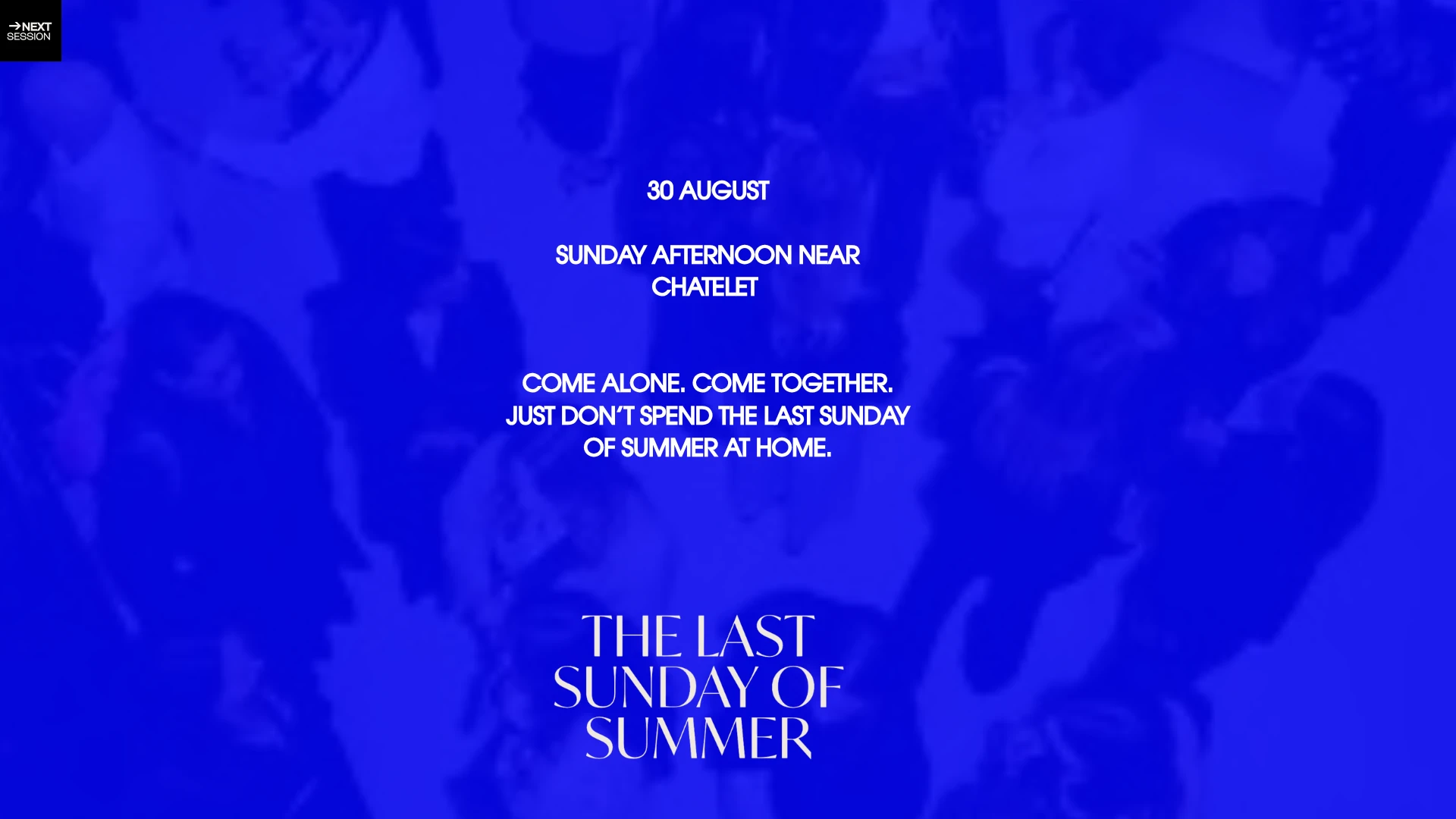 The Last Sunday Of Summer Cover
