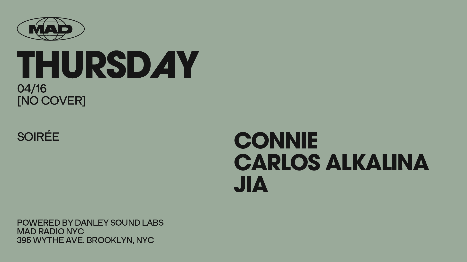 Soiree: Connie / Alkalina / Jia Cover