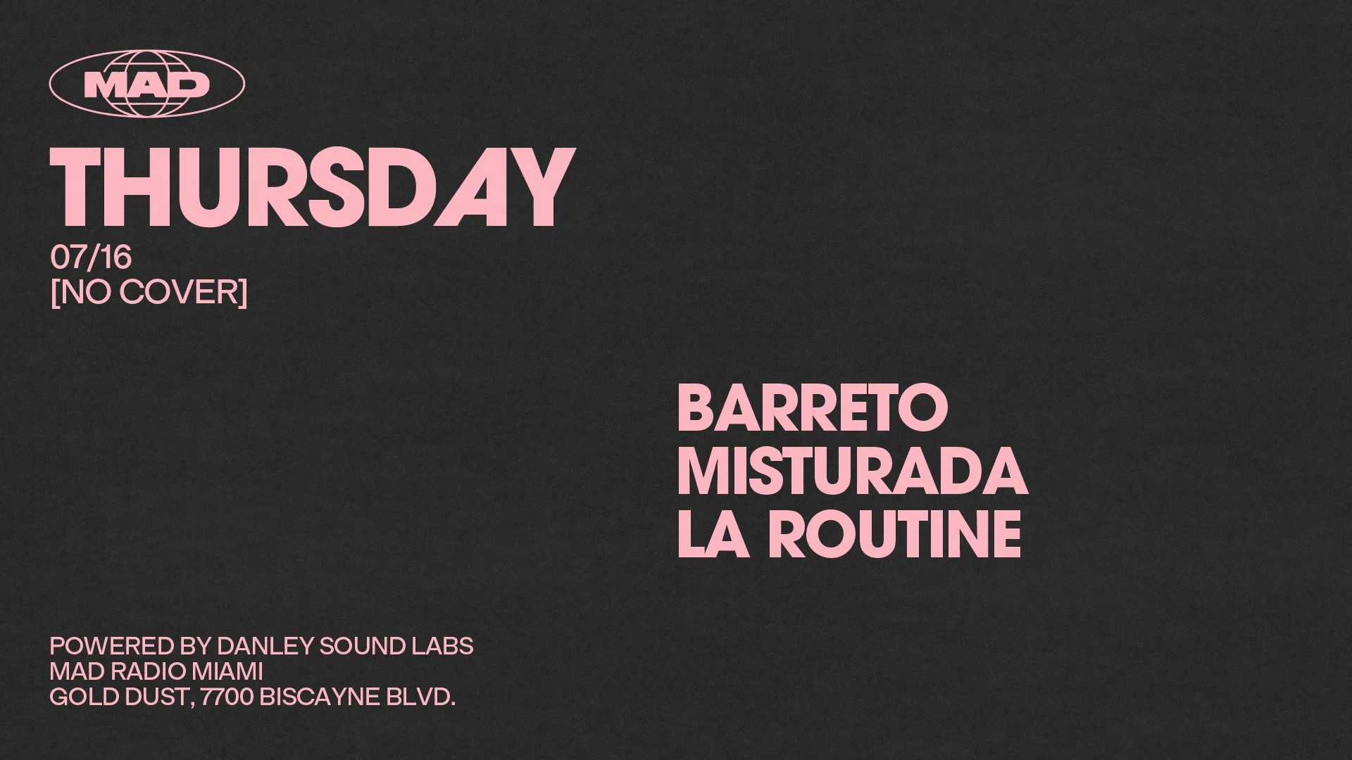 Barreto / Misturada / La Routine Cover