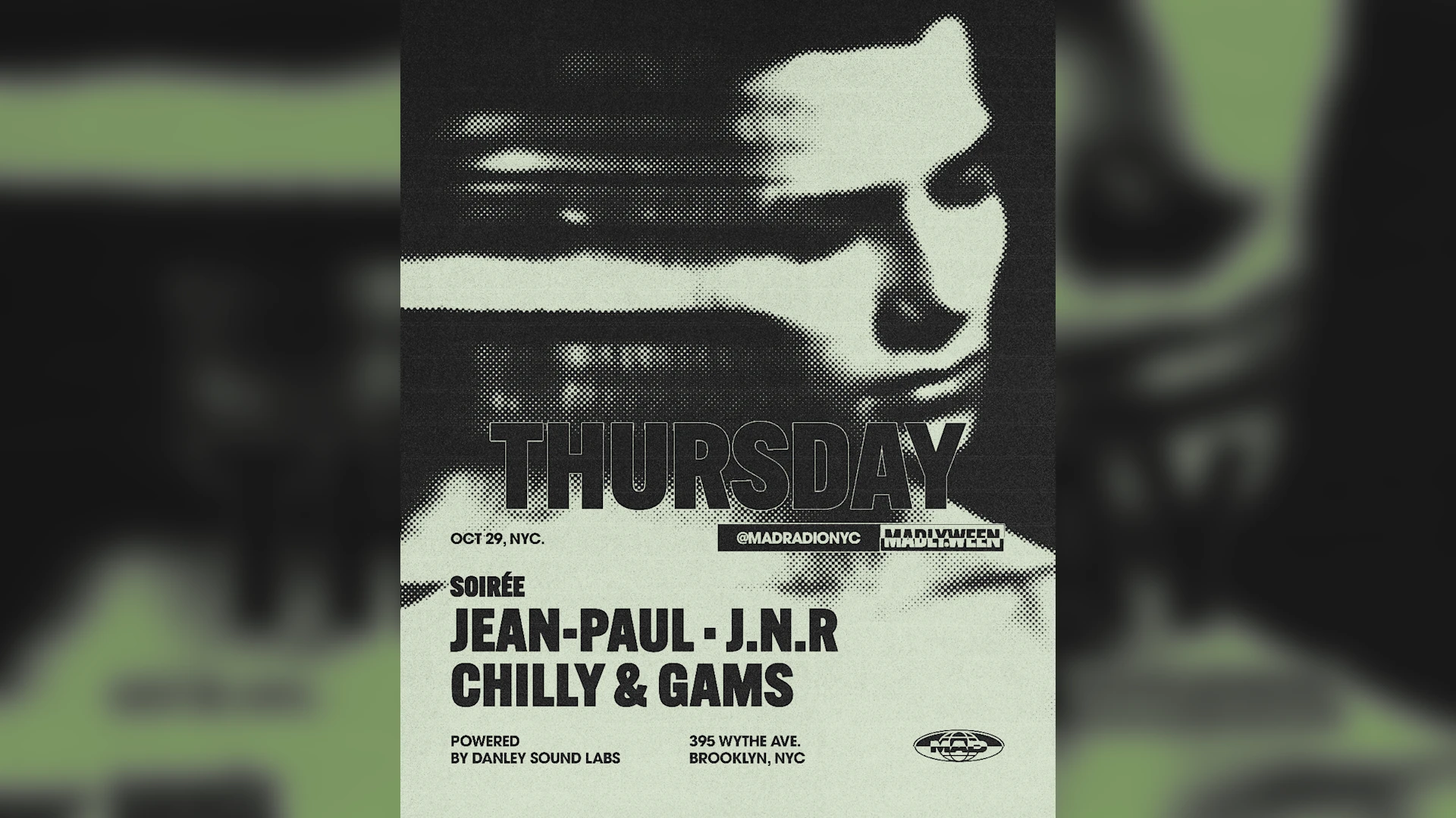 Soirée : Jean-Paul / J.N.R / Chilly & Gams Cover