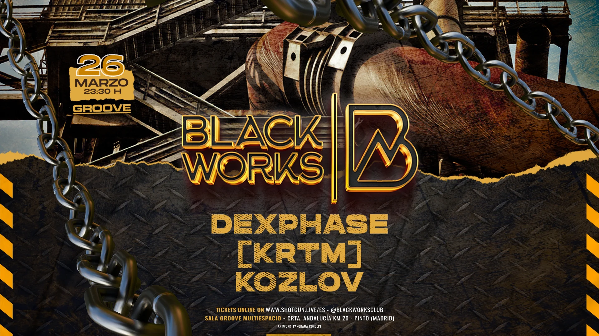 Blackworks: Dexphase + [Krtm] + Kozlov At Sala Groove Cover