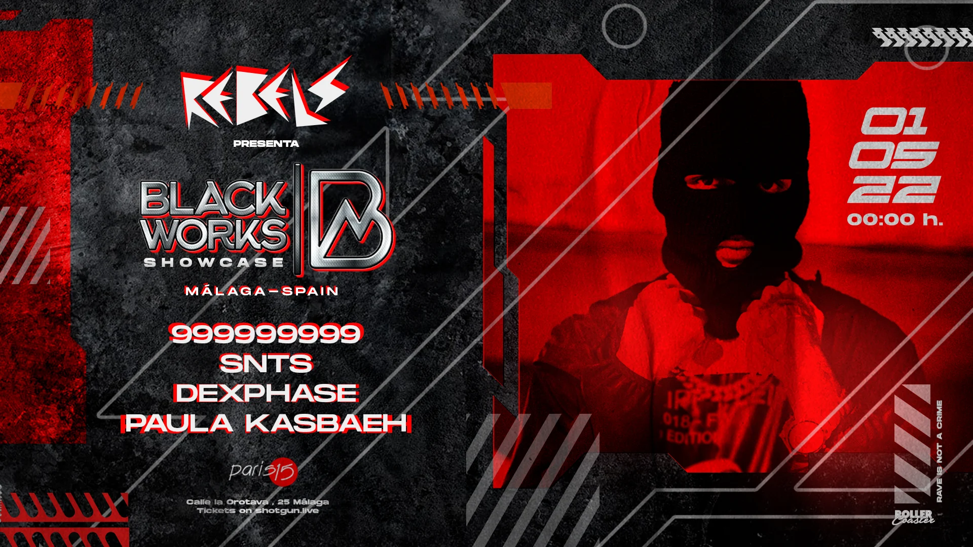 Blackworks Showcase @ Malaga By Rebels  Cover