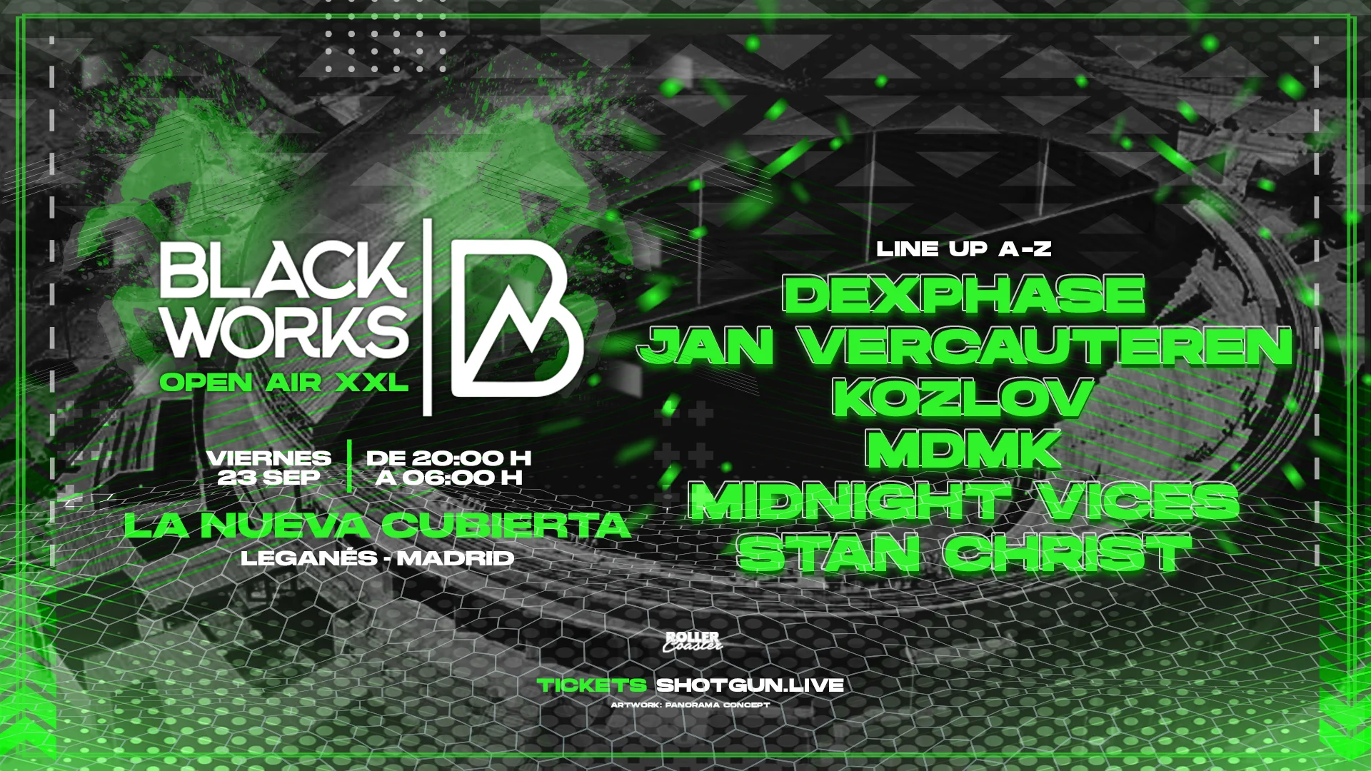 Blackworks Xxl En La Cubierta De Leganes Cover