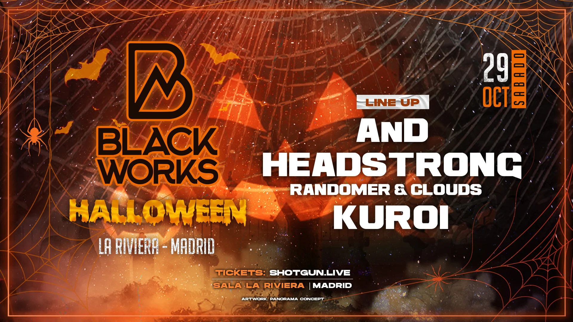 Blackworks Halloween Madrid Cover