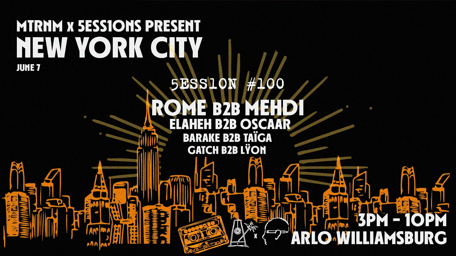 Mtrnm X Sessions Present: Nyc Cover