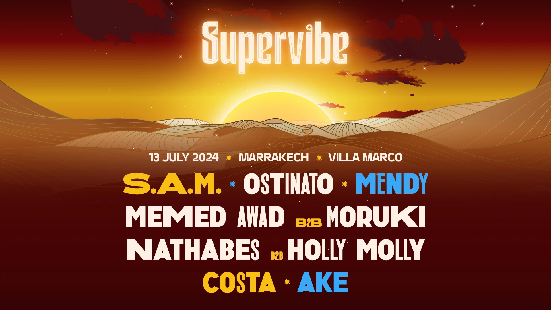 Supervibe Summer Edition At Villa Marco Marrakech Cover
