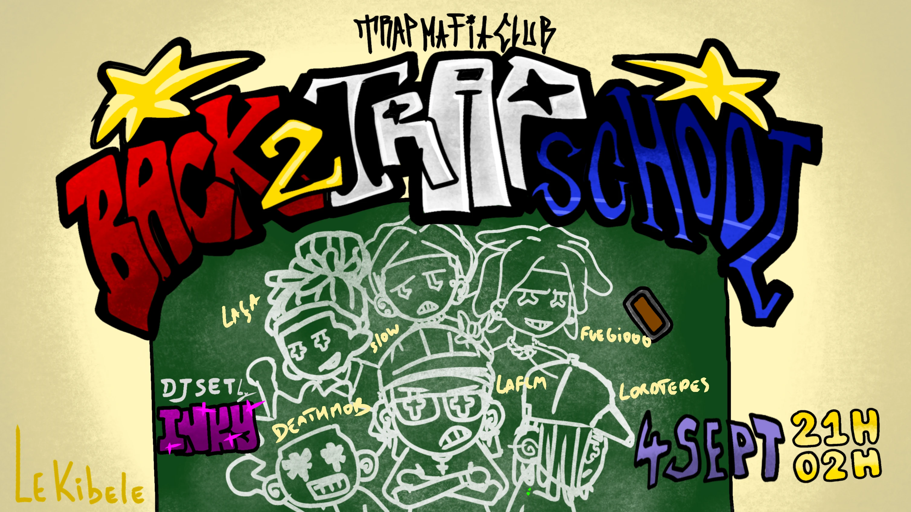 Trap Mafia Club : Back 2 Trap School Cover