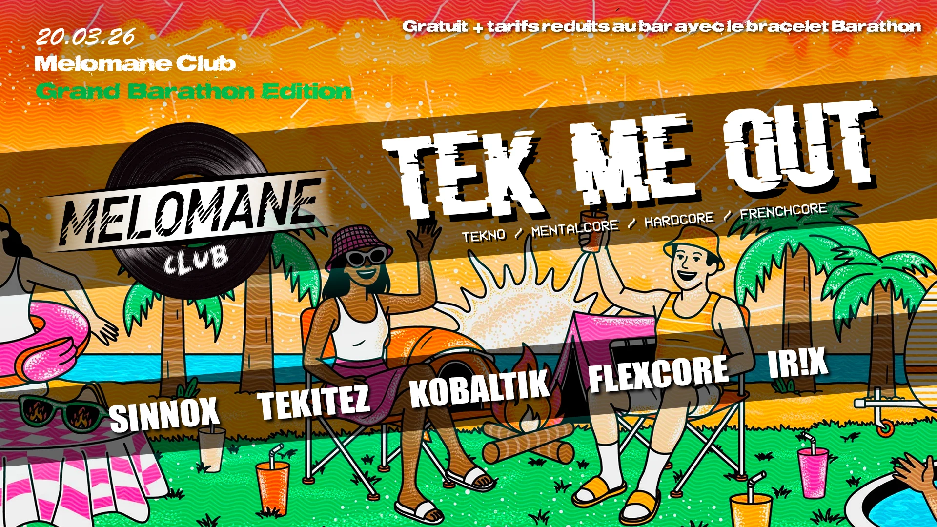 Tek Me Out [Grand Barathon Edition] Cover