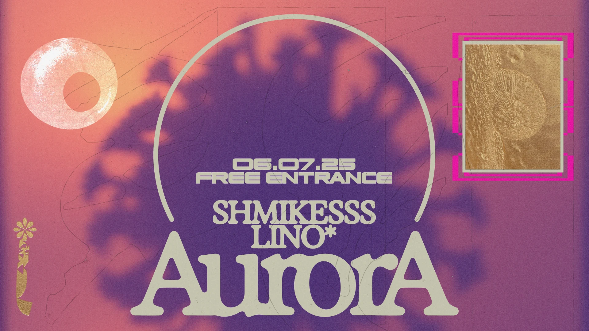 Aurora Invites Tomorrow's Monday At The Beach - Shmikesss Cover