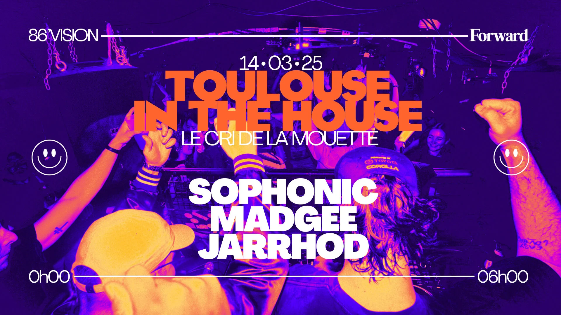 Toulouse In The House : Sophonic, Madgee, Jarrhod Cover