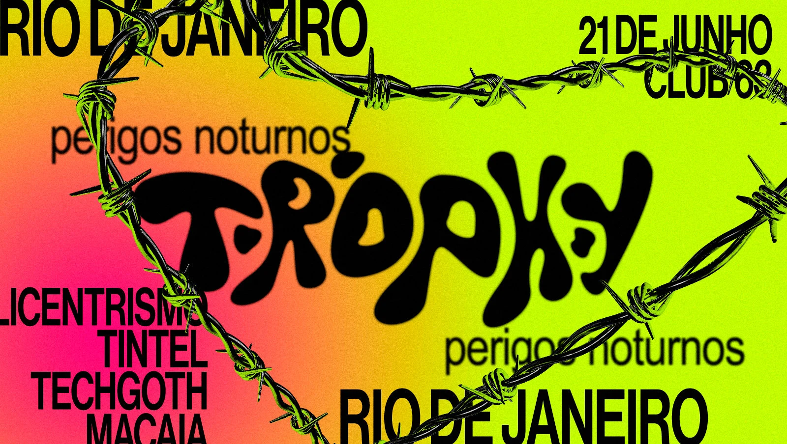 Trophy: Perigos Noturnos @ Rio De Janeiro [21.06] Cover