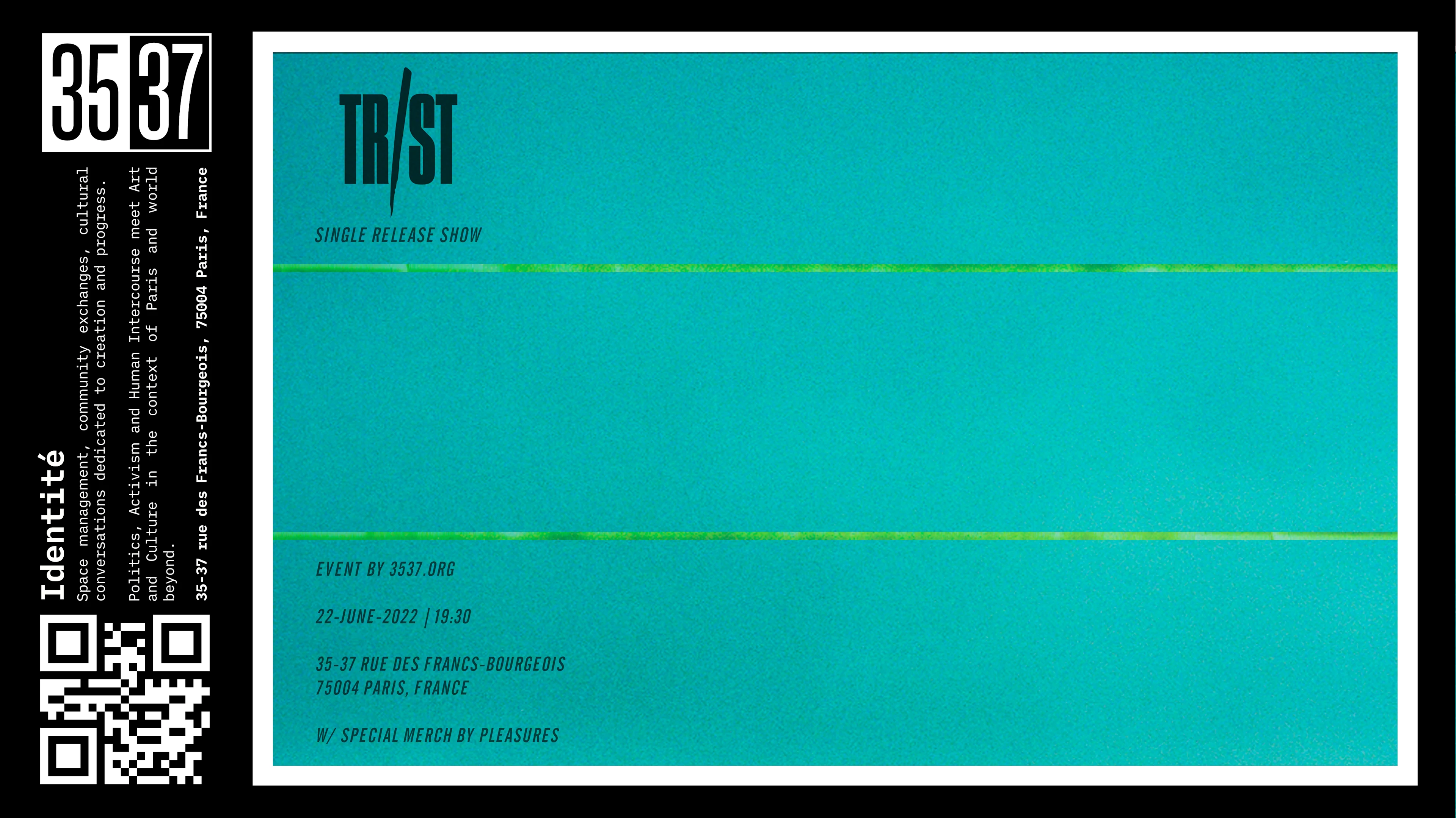 Tr/St Live @ 3537 Cover