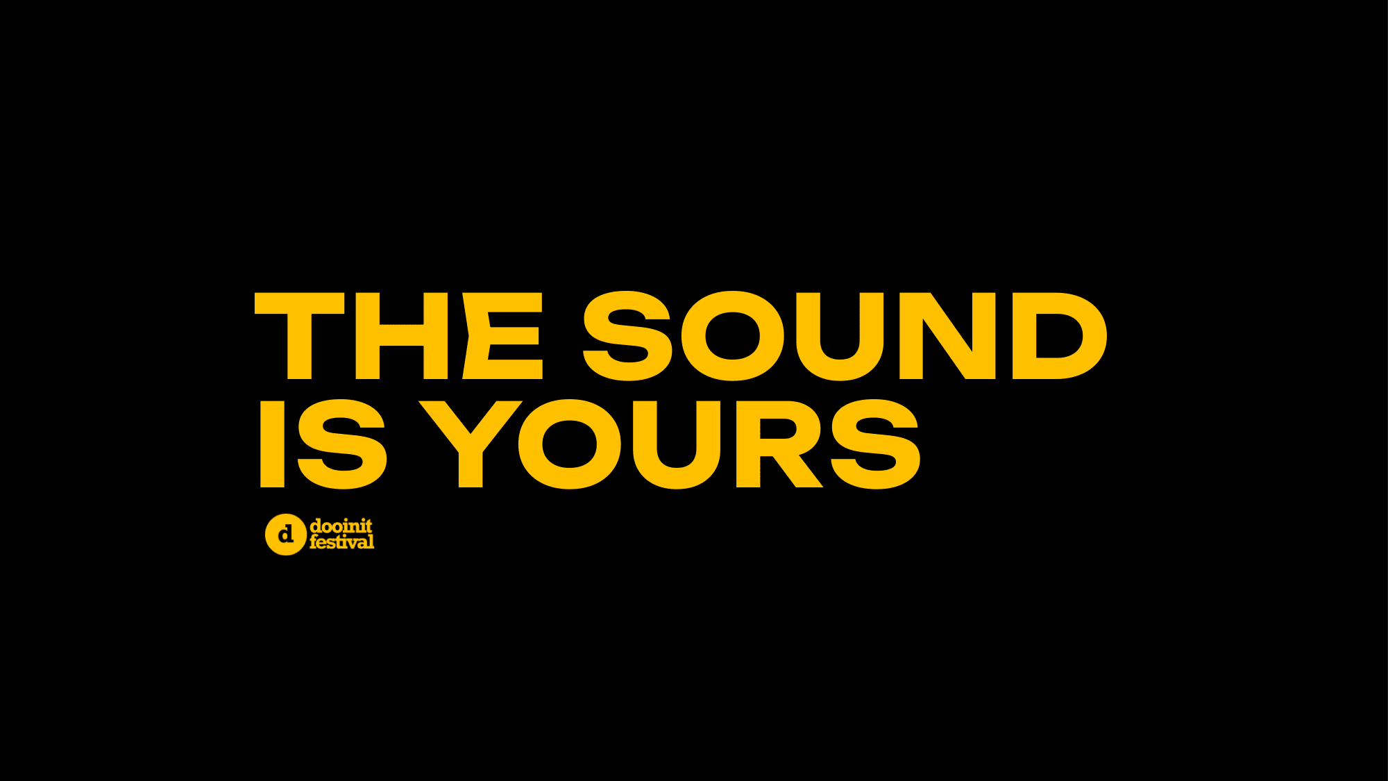 The Sound Is Yours Cover