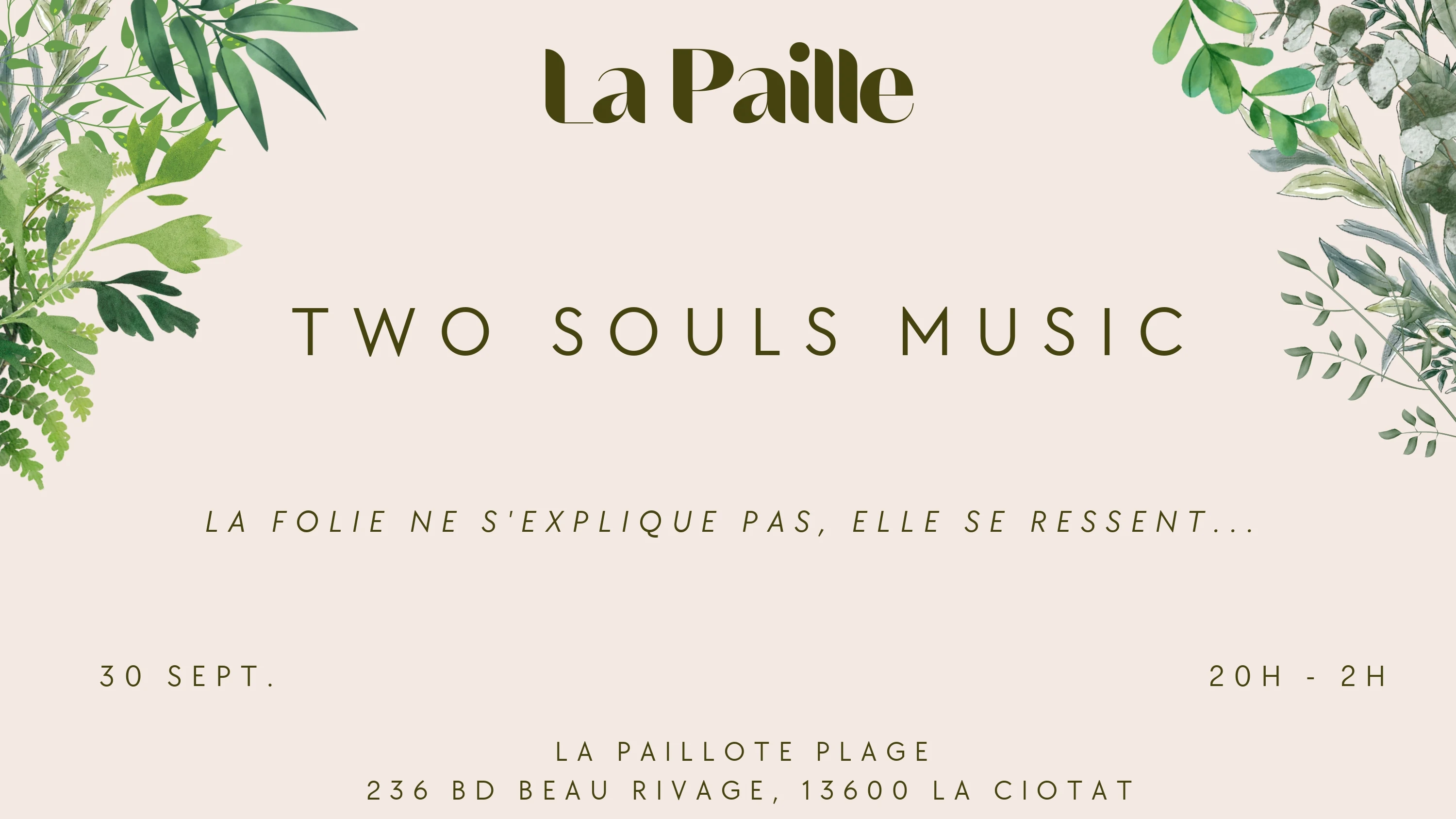 La Paille À La Paillote Acte 2 Cover