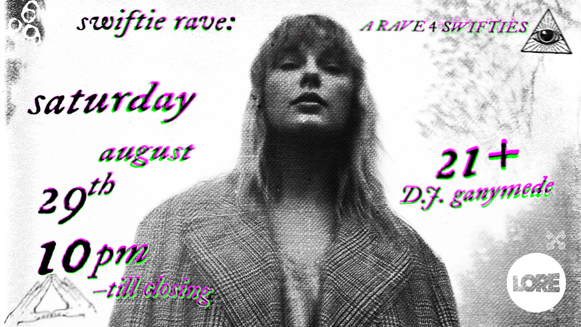 The Swiftie Rave: A Rave For Swifties! Cover
