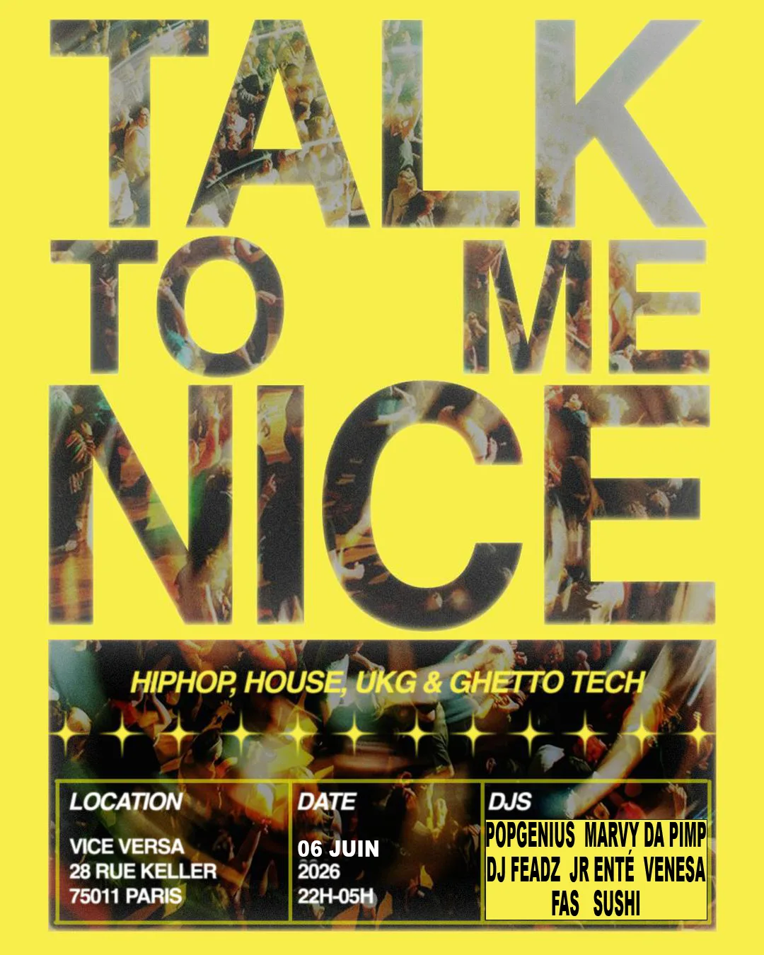 Talk To Me Nice Cover