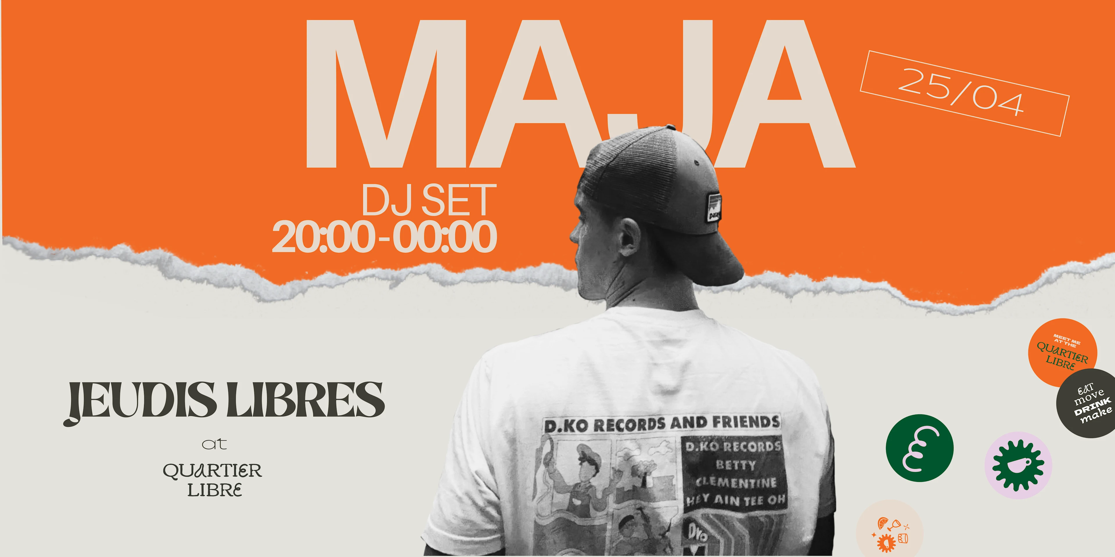 Jeudis Libres @ Quartier Libre - Maja Cover